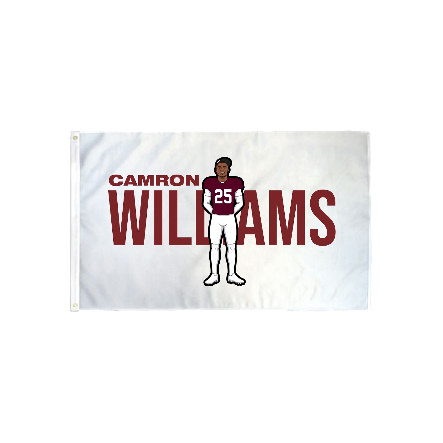 3x5 Flag — Player Name in Classic