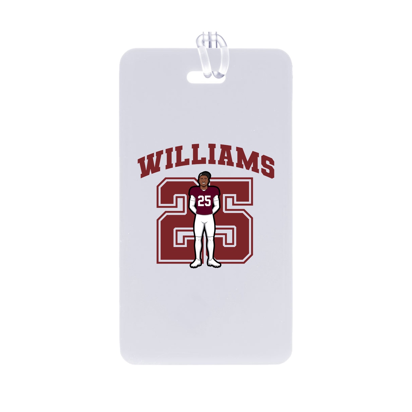 Bag Tag — Number in Classic