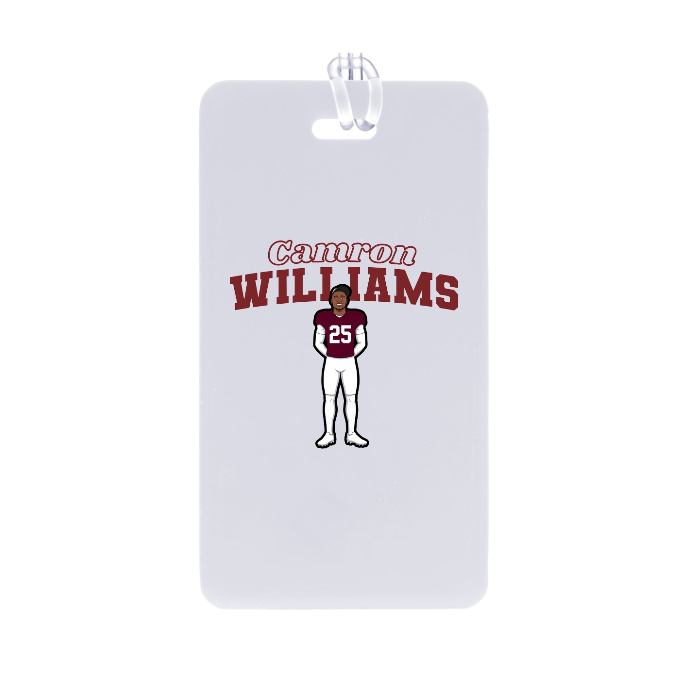 Bag Tag — Name Arch in Classic