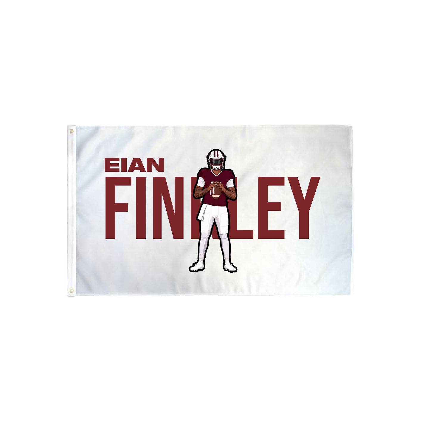 3x5 Flag — Player Name in Classic