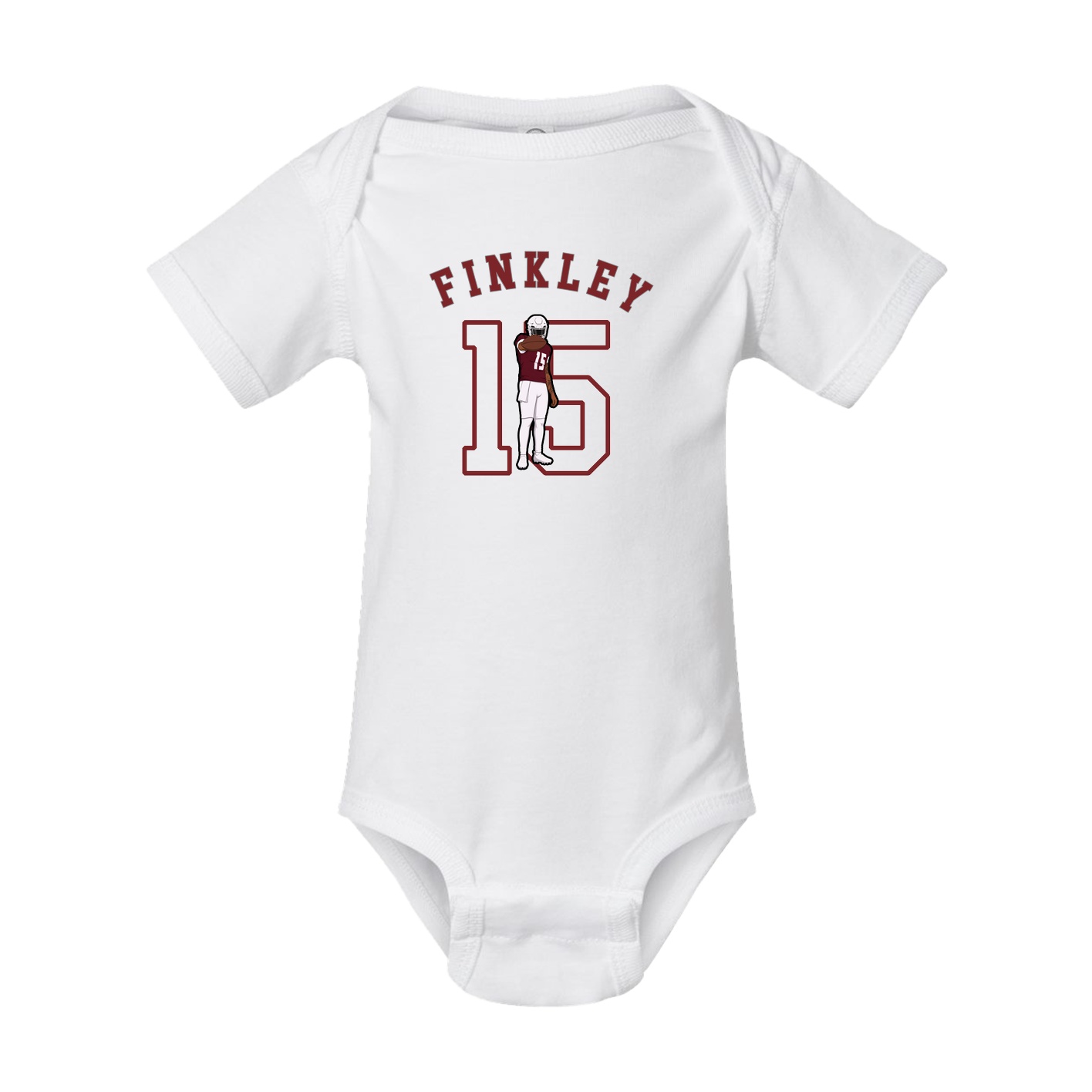 Baby Onesie — Shirsey Arch in White