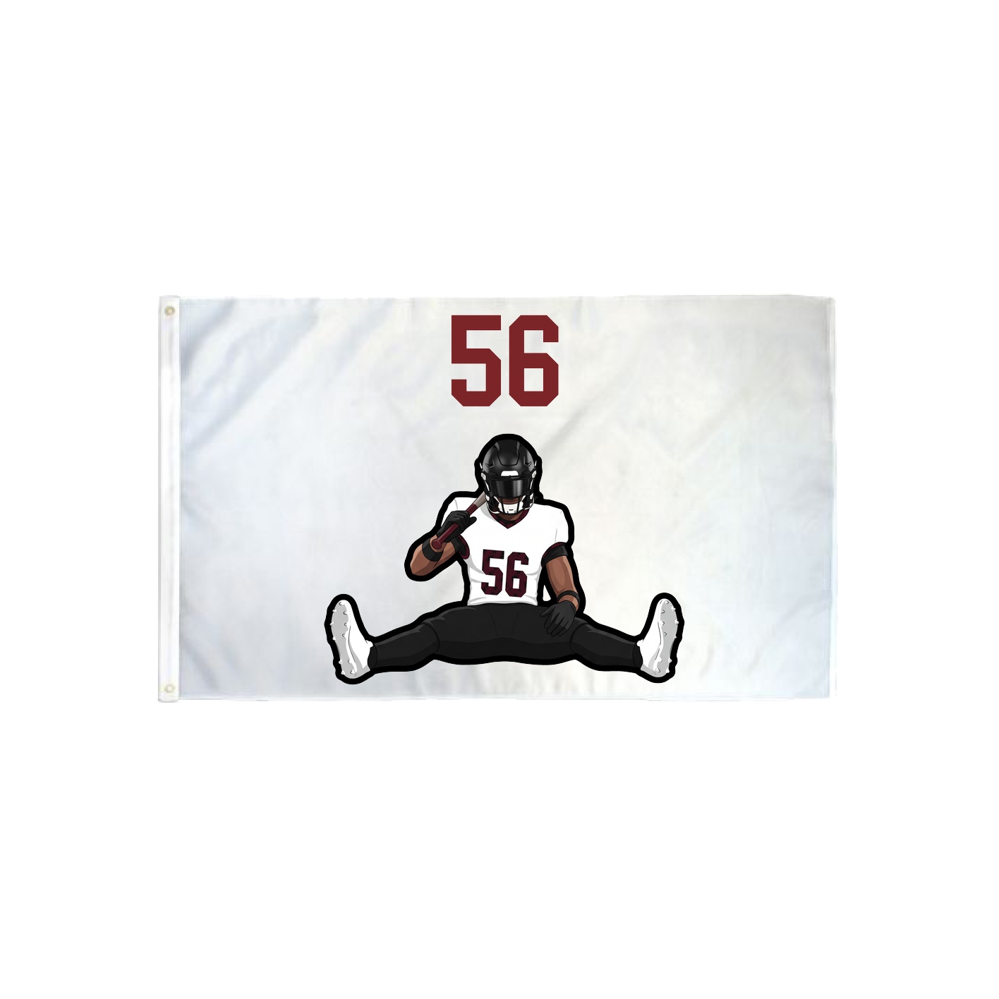 3x5 Flag — Number Top in Classic