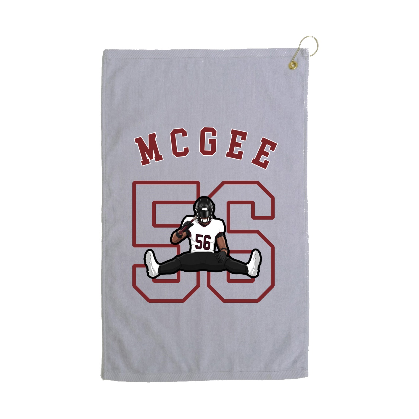 Golf Towel — Shirsey Arch in Grey