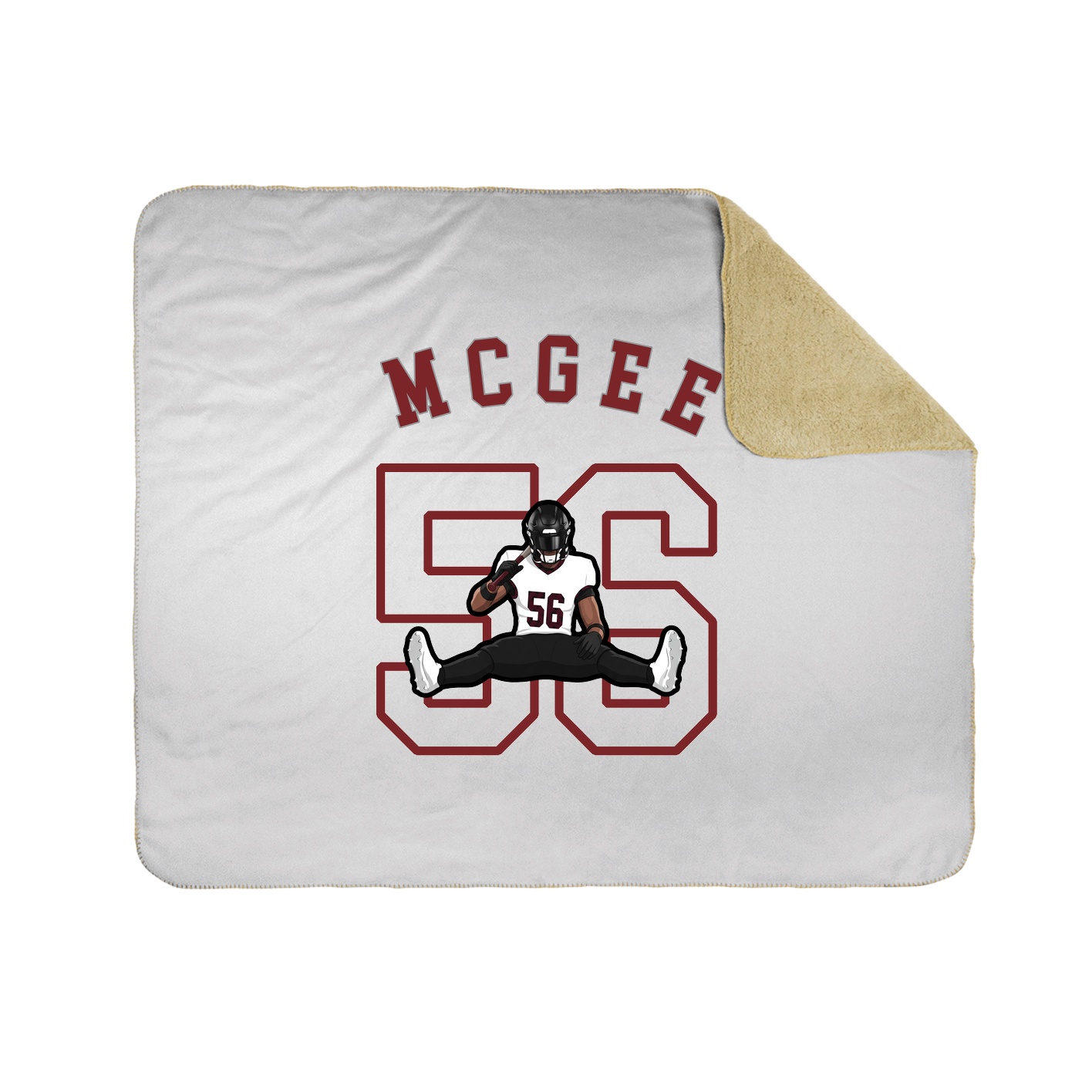 Throw Blanket — Shirsey Arch in White