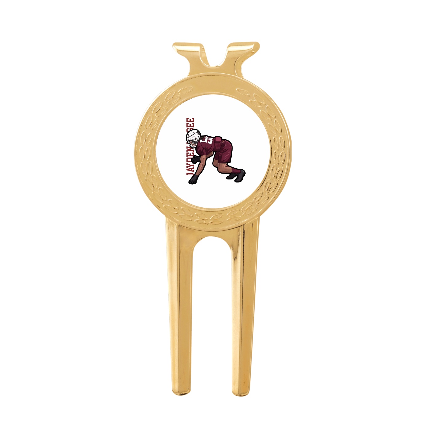 Divot Tool with Ball Marker — Name Vertical in Classic