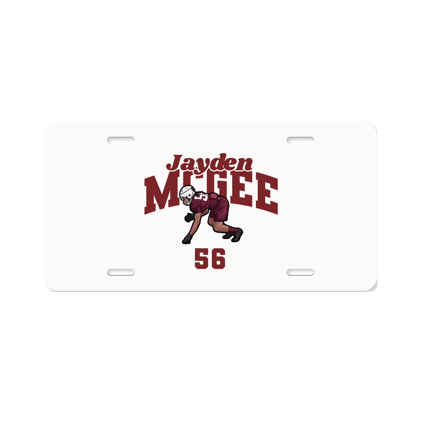 License Plate — Signature Arch in Classic