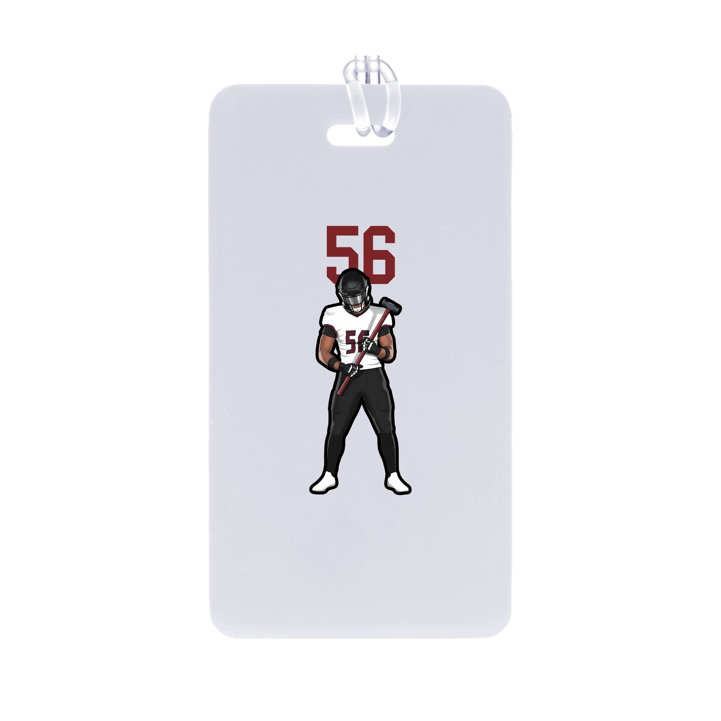 Bag Tag — Number Top in Classic