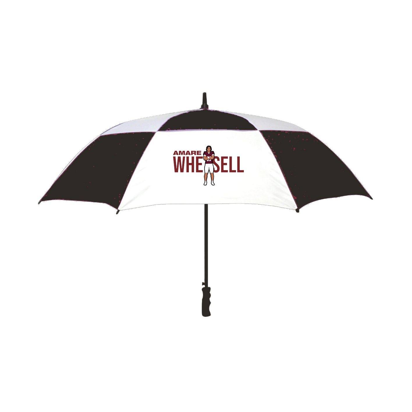 Golf Umbrella — Player Name in Black