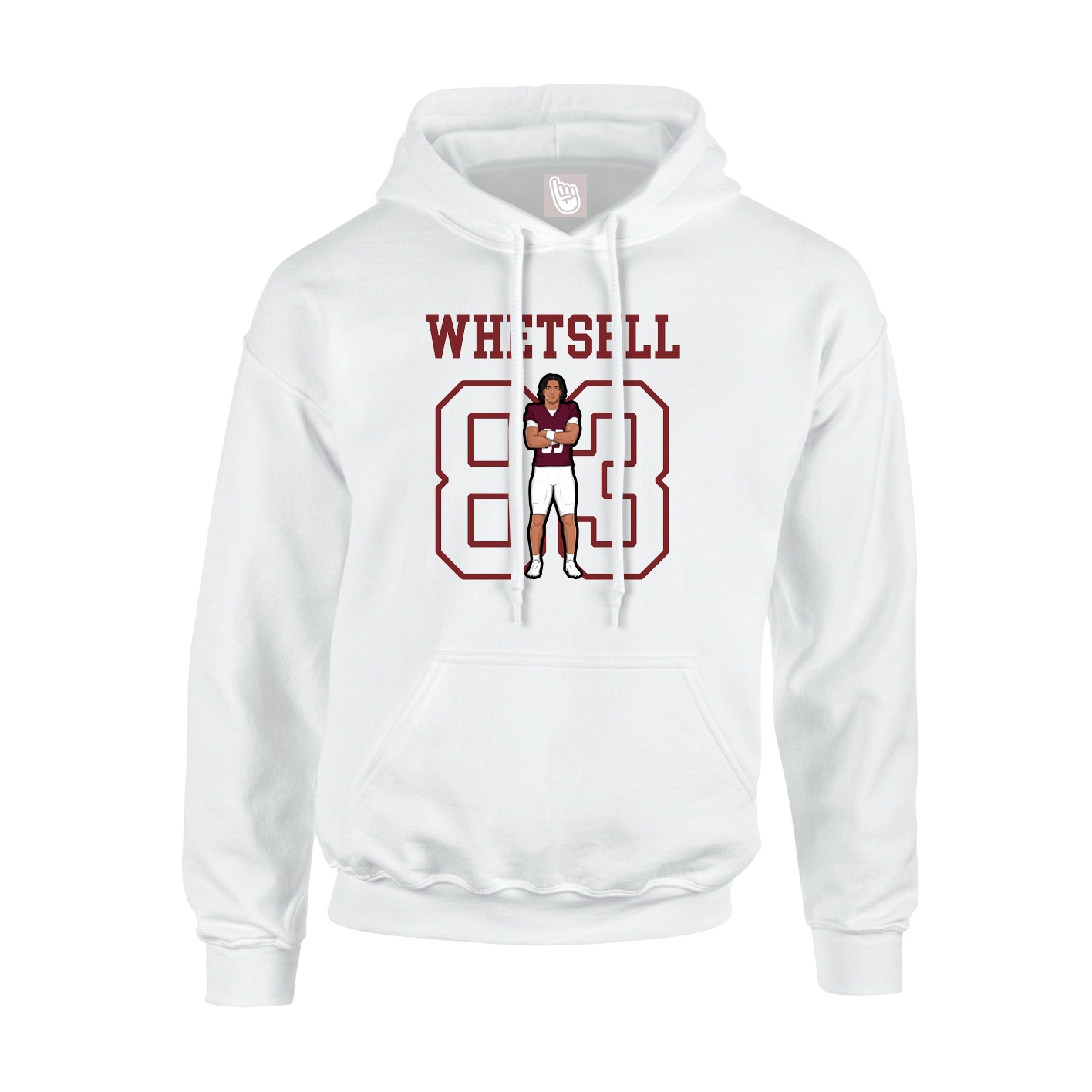 Youth Hoodie — Shirsey in White