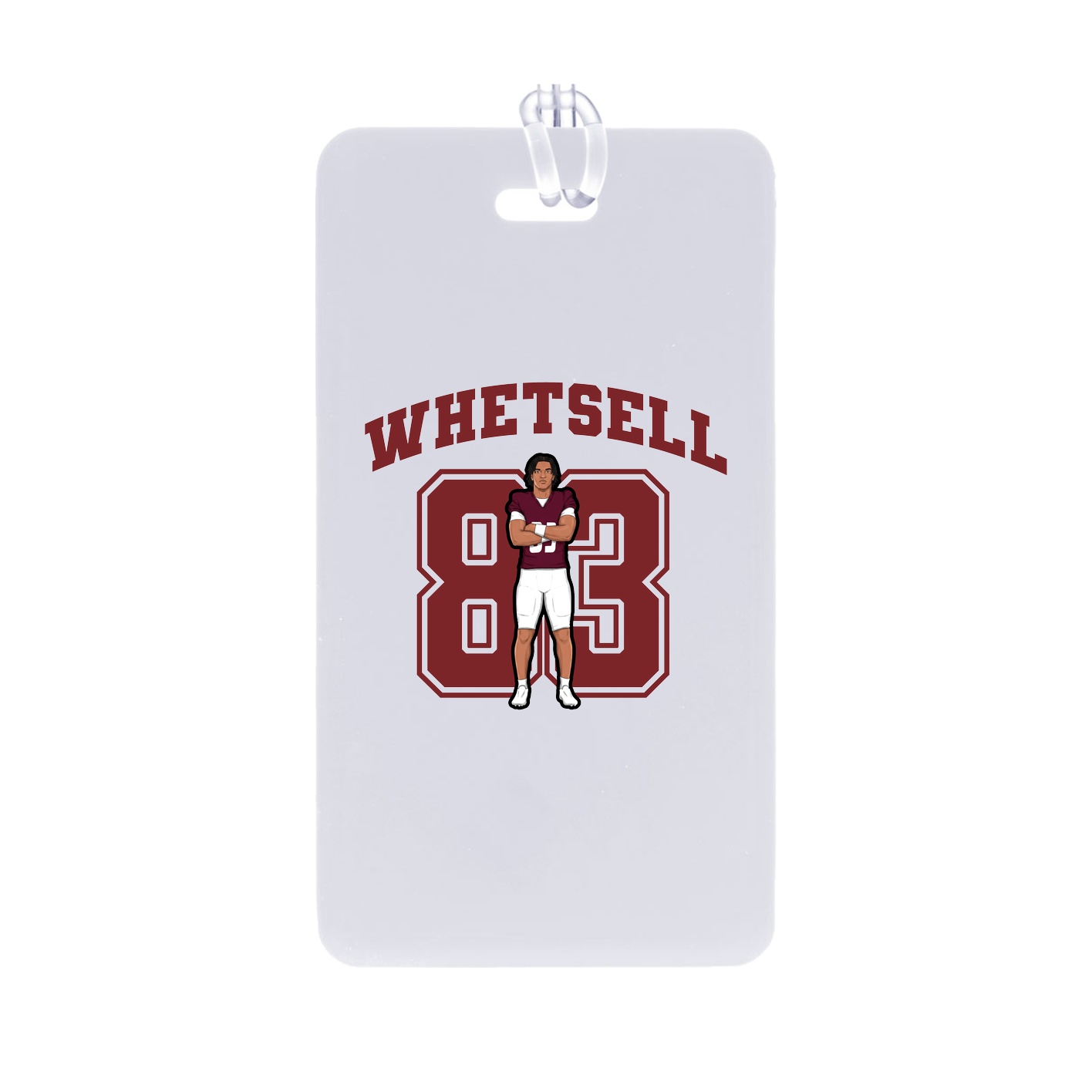 Bag Tag — Number in Classic