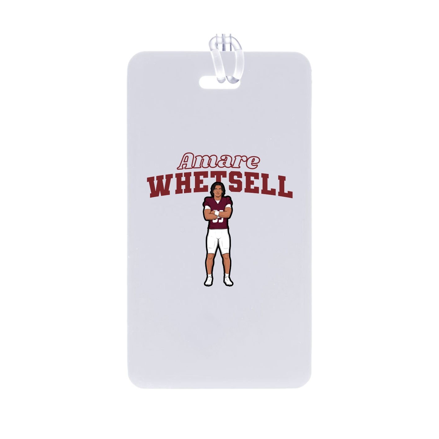 Bag Tag — Name Arch in Classic