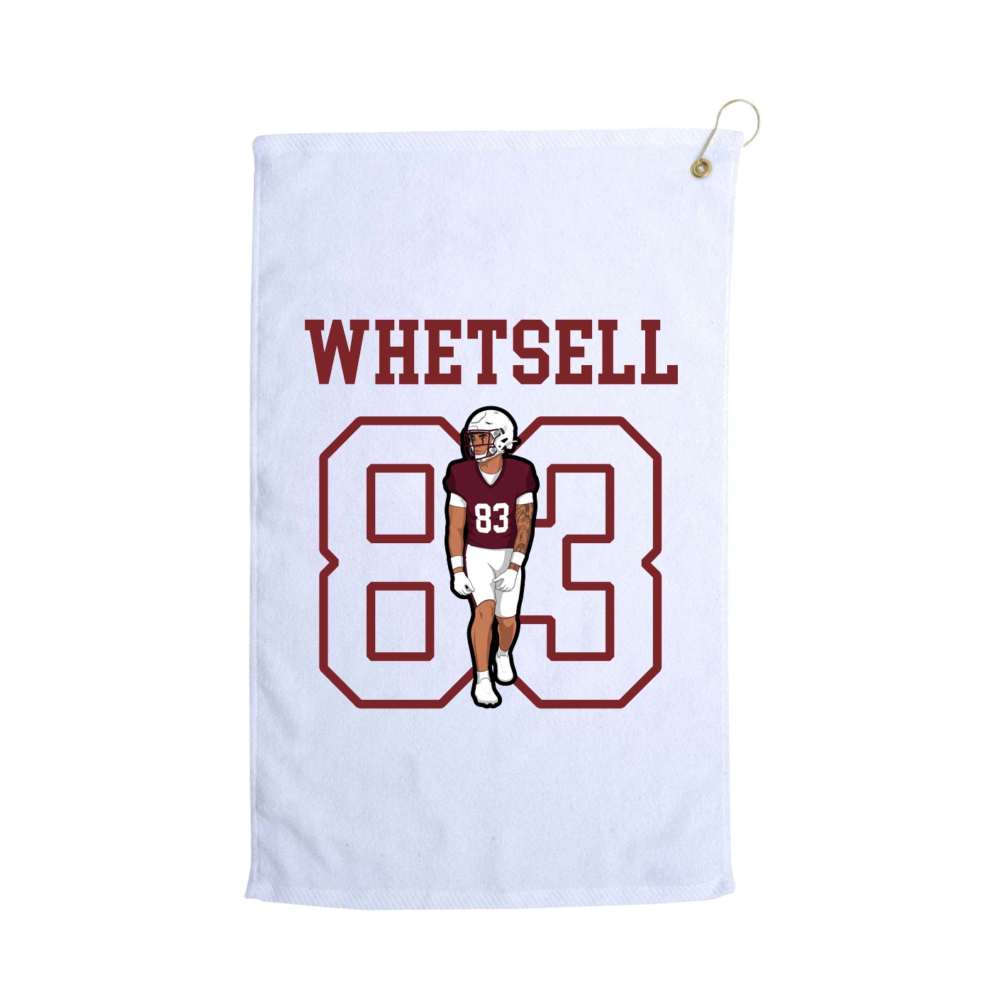 Golf Towel — Shirsey in White