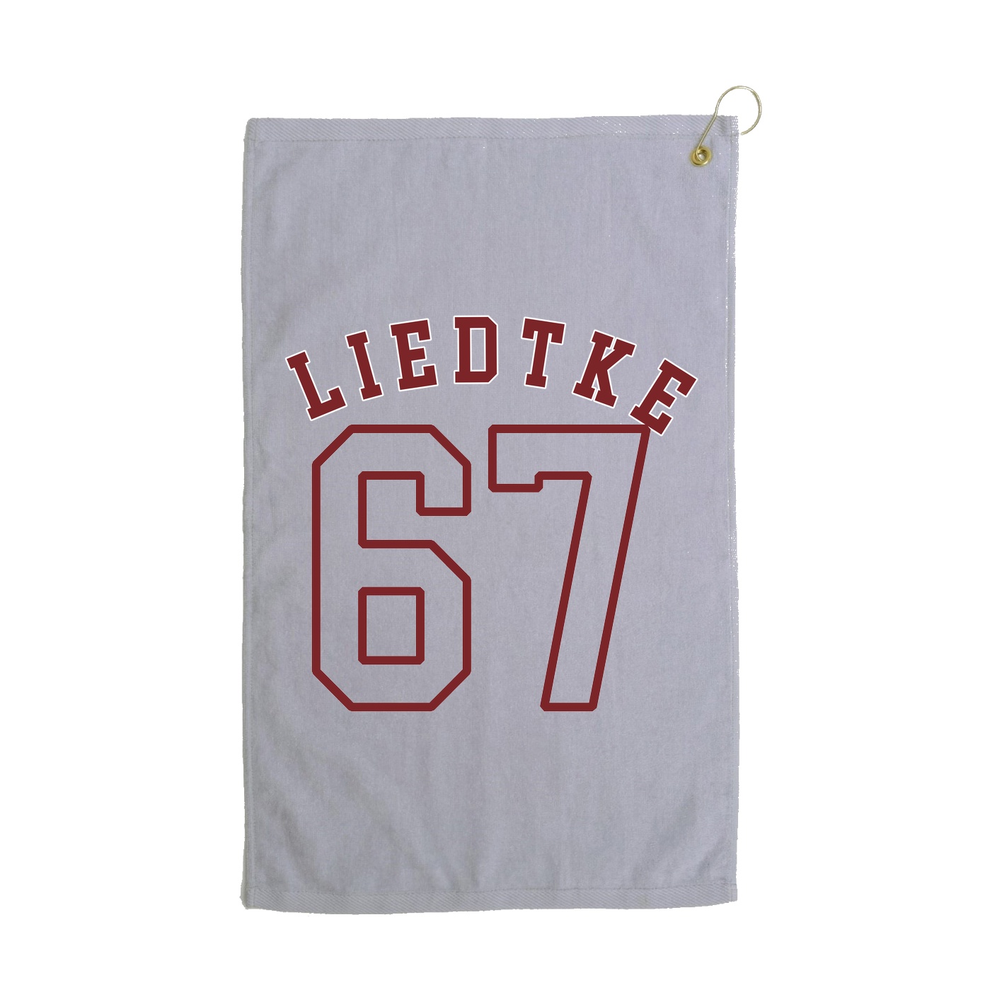 Golf Towel — Shirsey Arch in Grey