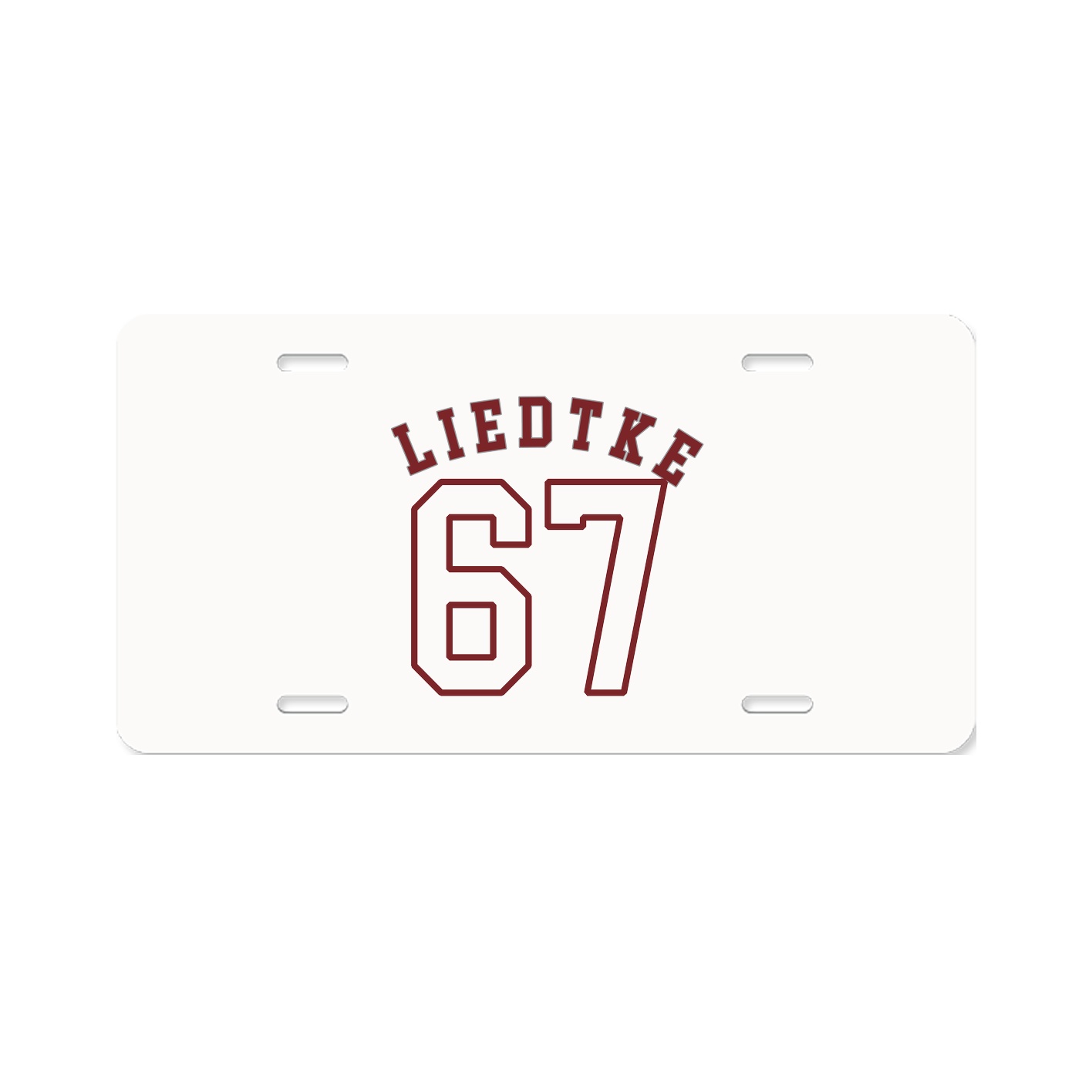 License Plate — Shirsey Arch in Classic