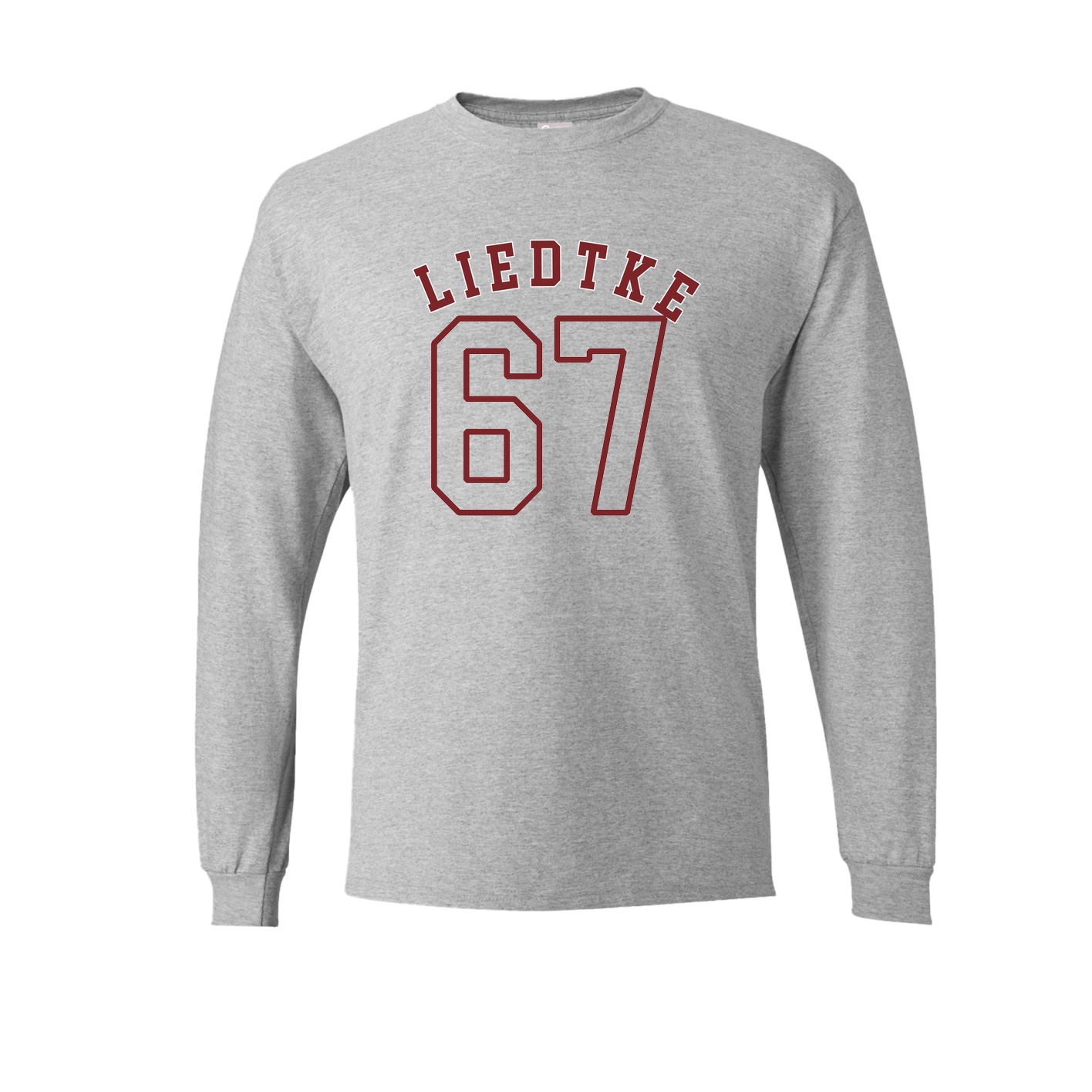Long Sleeve Tee — Shirsey Arch in Grey