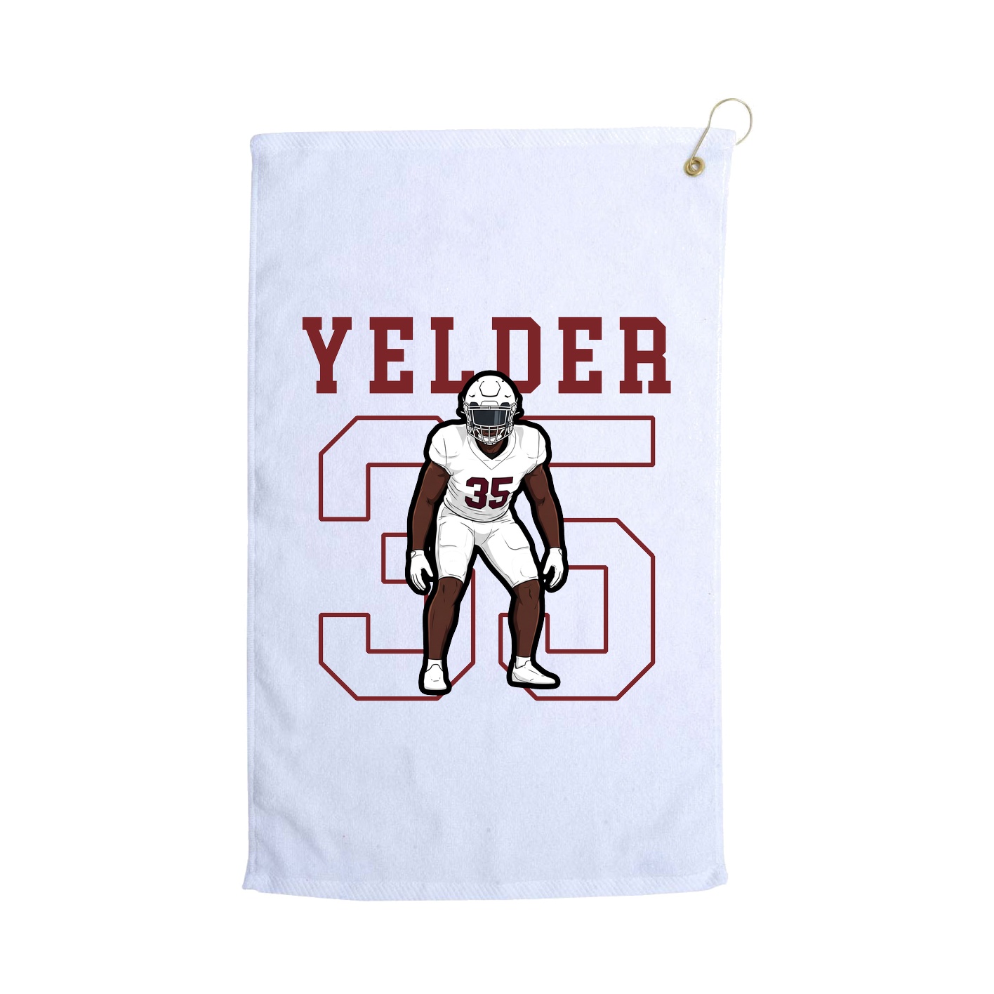 Golf Towel — Shirsey in White