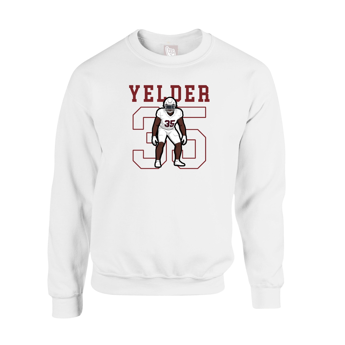 Fleece Crew — Shirsey in White