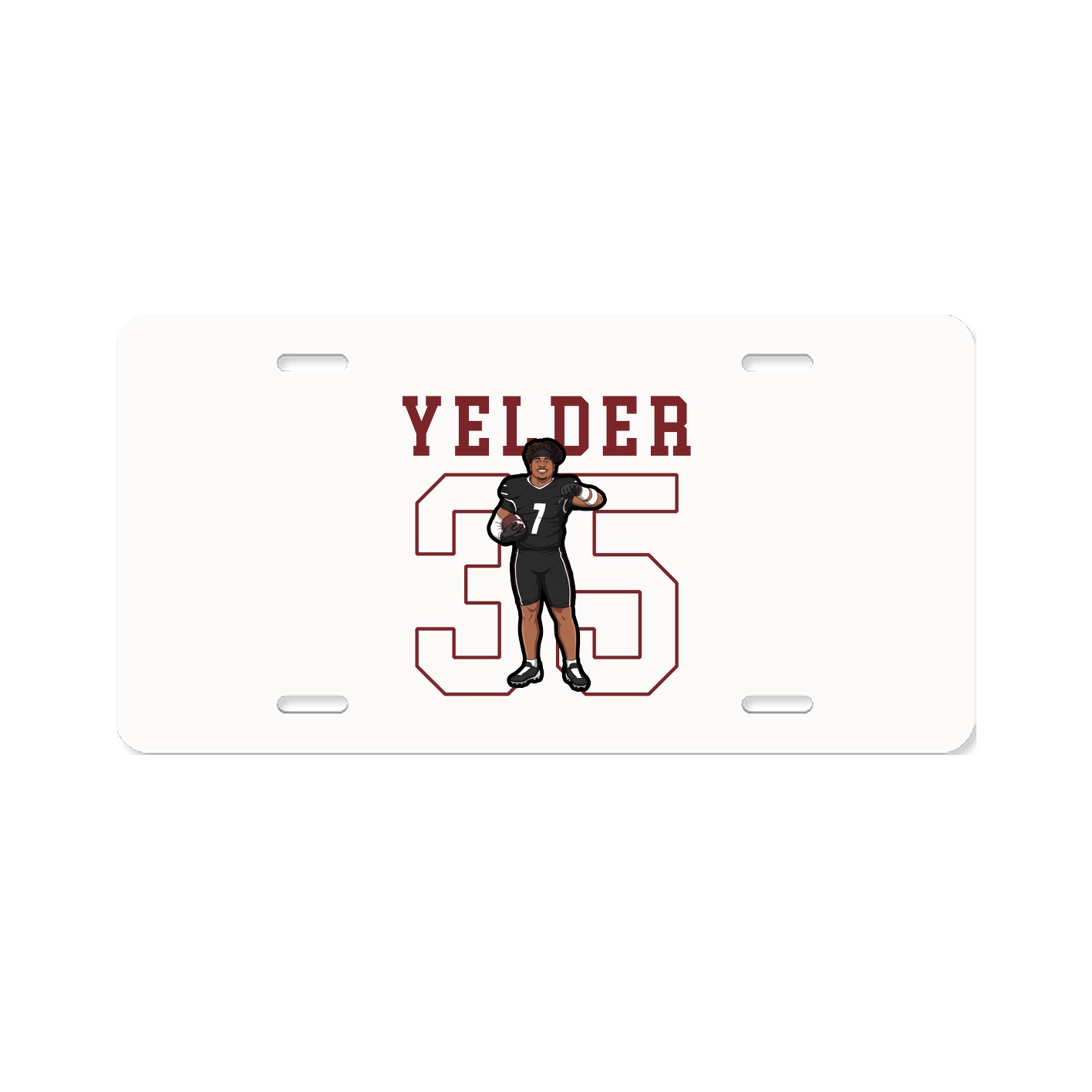 License Plate — Shirsey in Classic