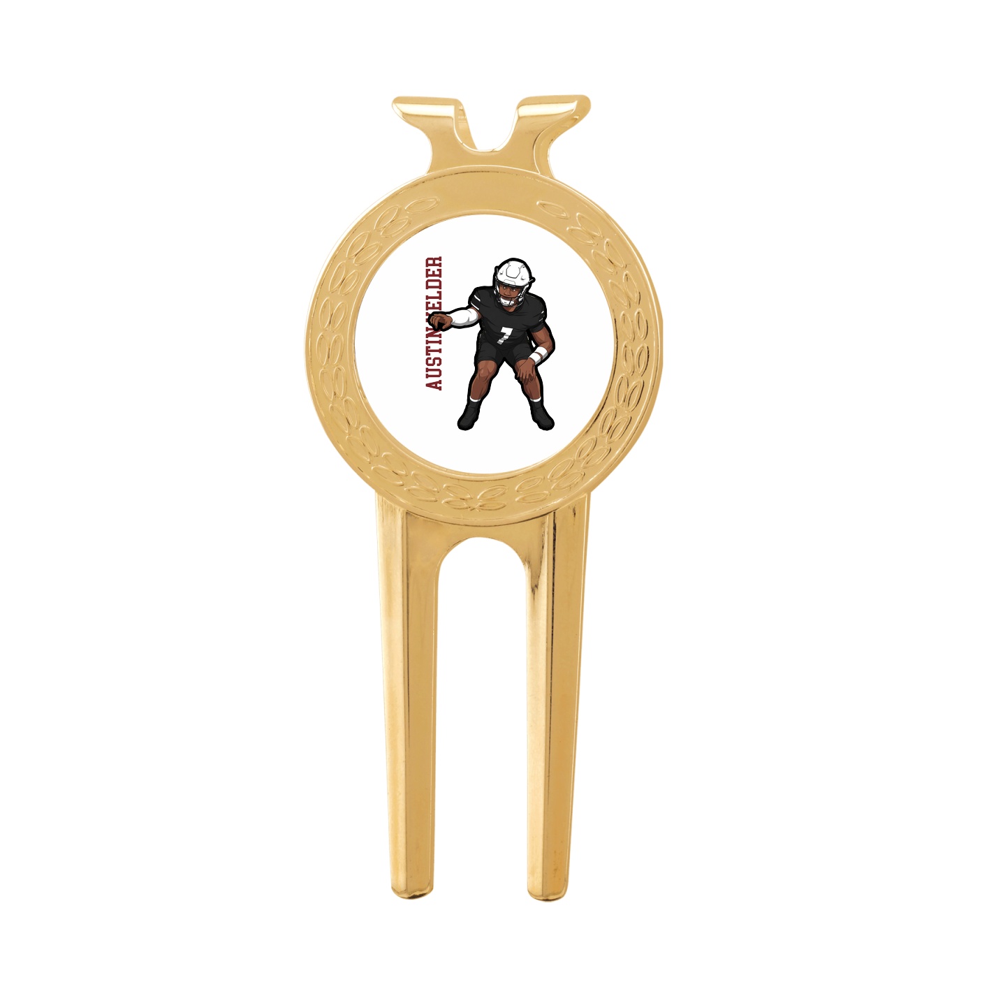 Divot Tool with Ball Marker — Name Vertical in Classic