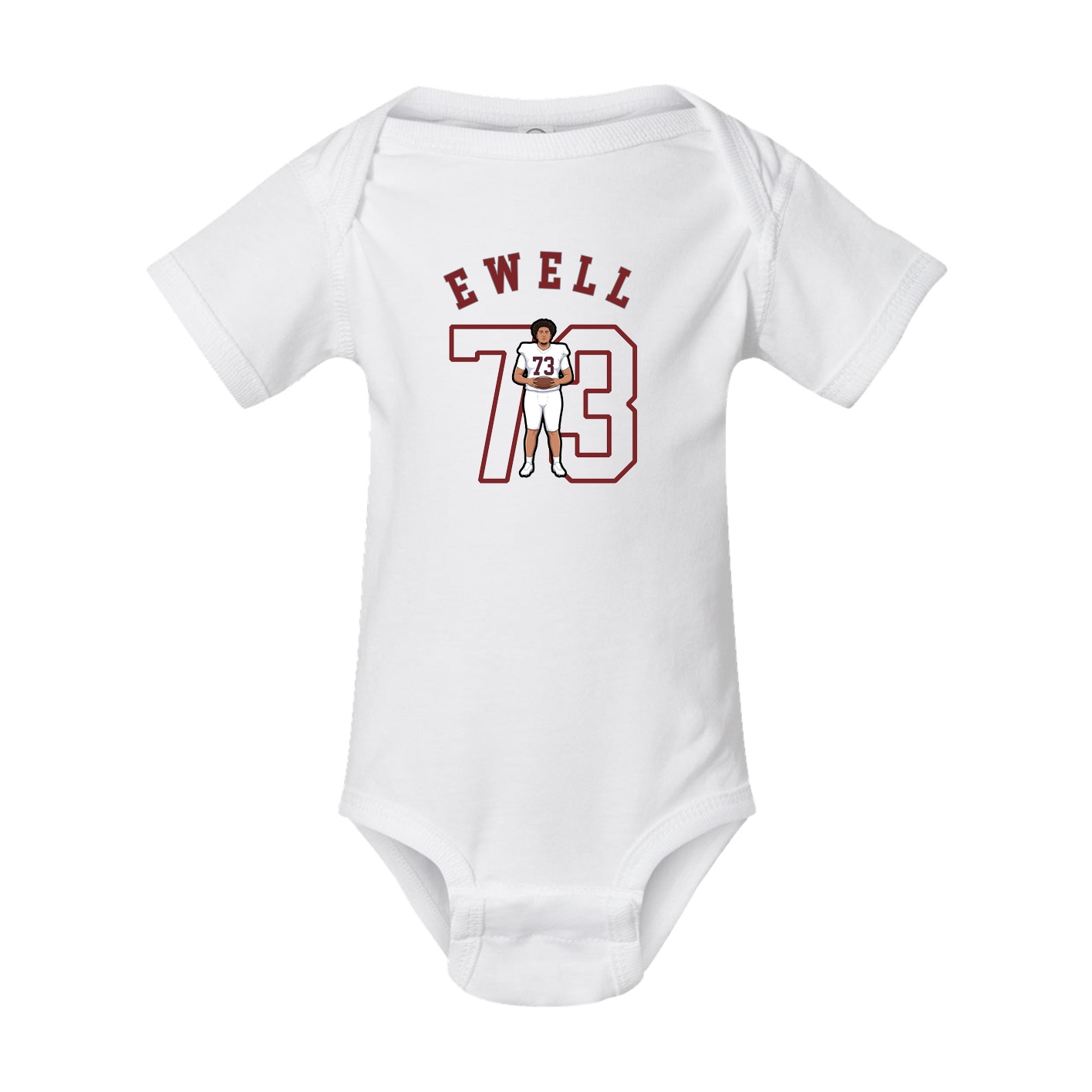 Baby Onesie — Shirsey Arch in White