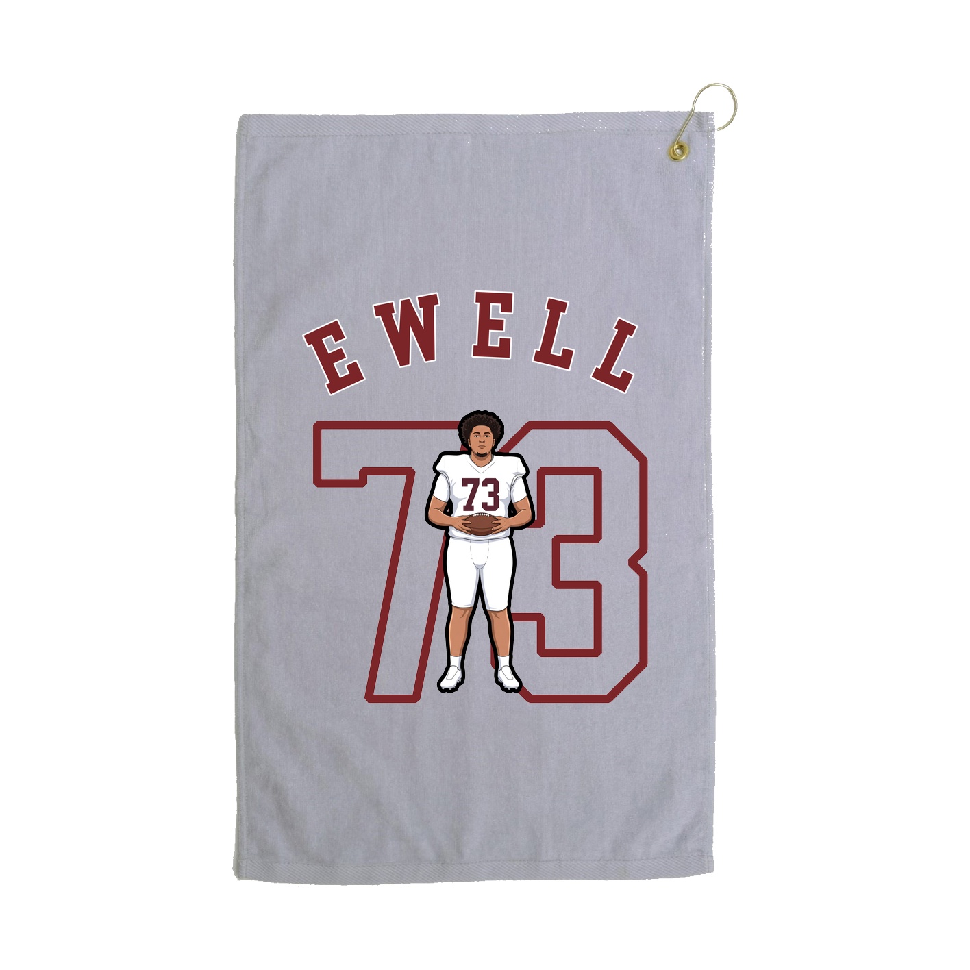 Golf Towel — Shirsey Arch in Grey
