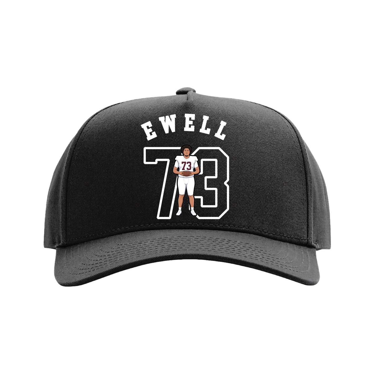 Full Fabric Five-Panel Champ Cap