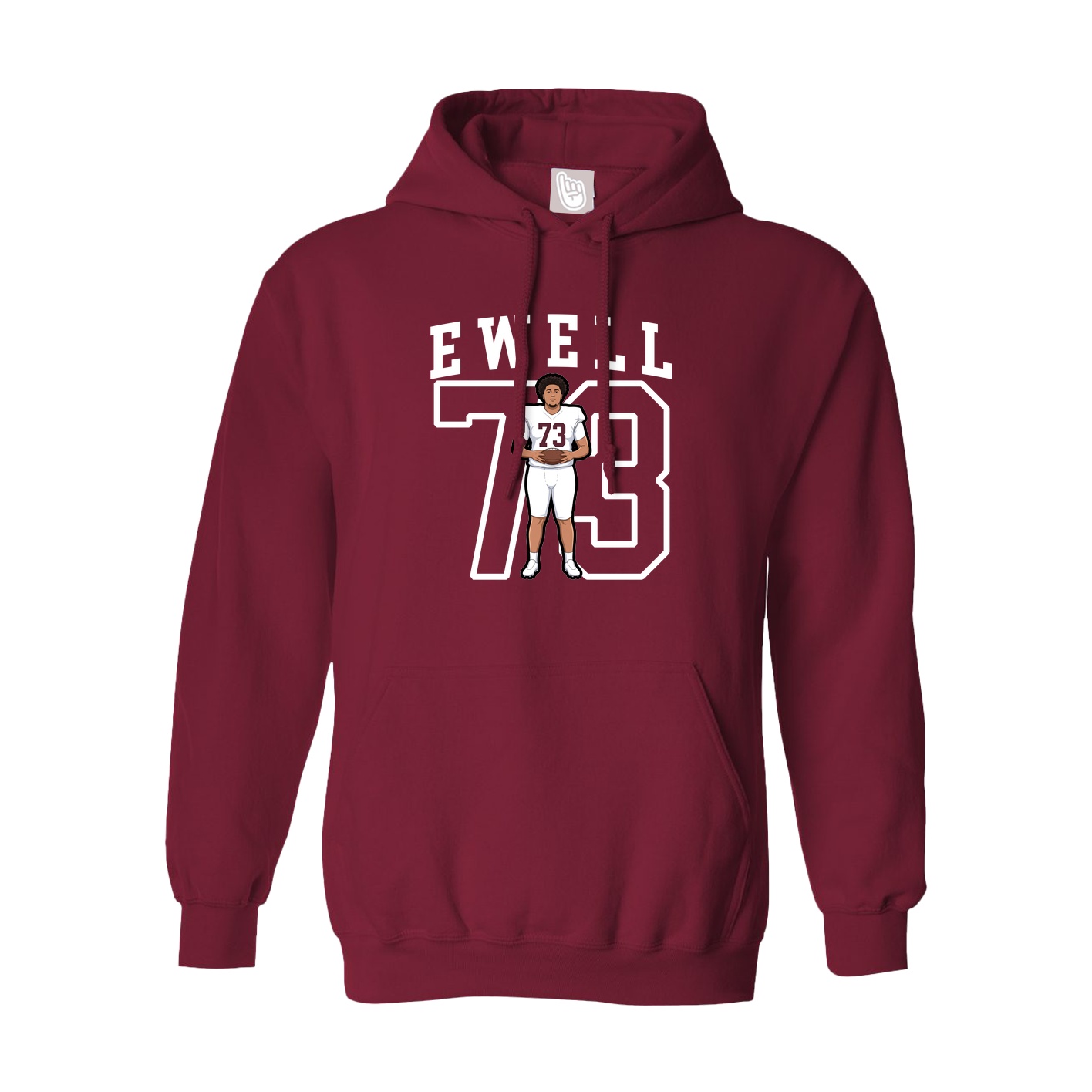 Hoodie — Shirsey in Cardinal