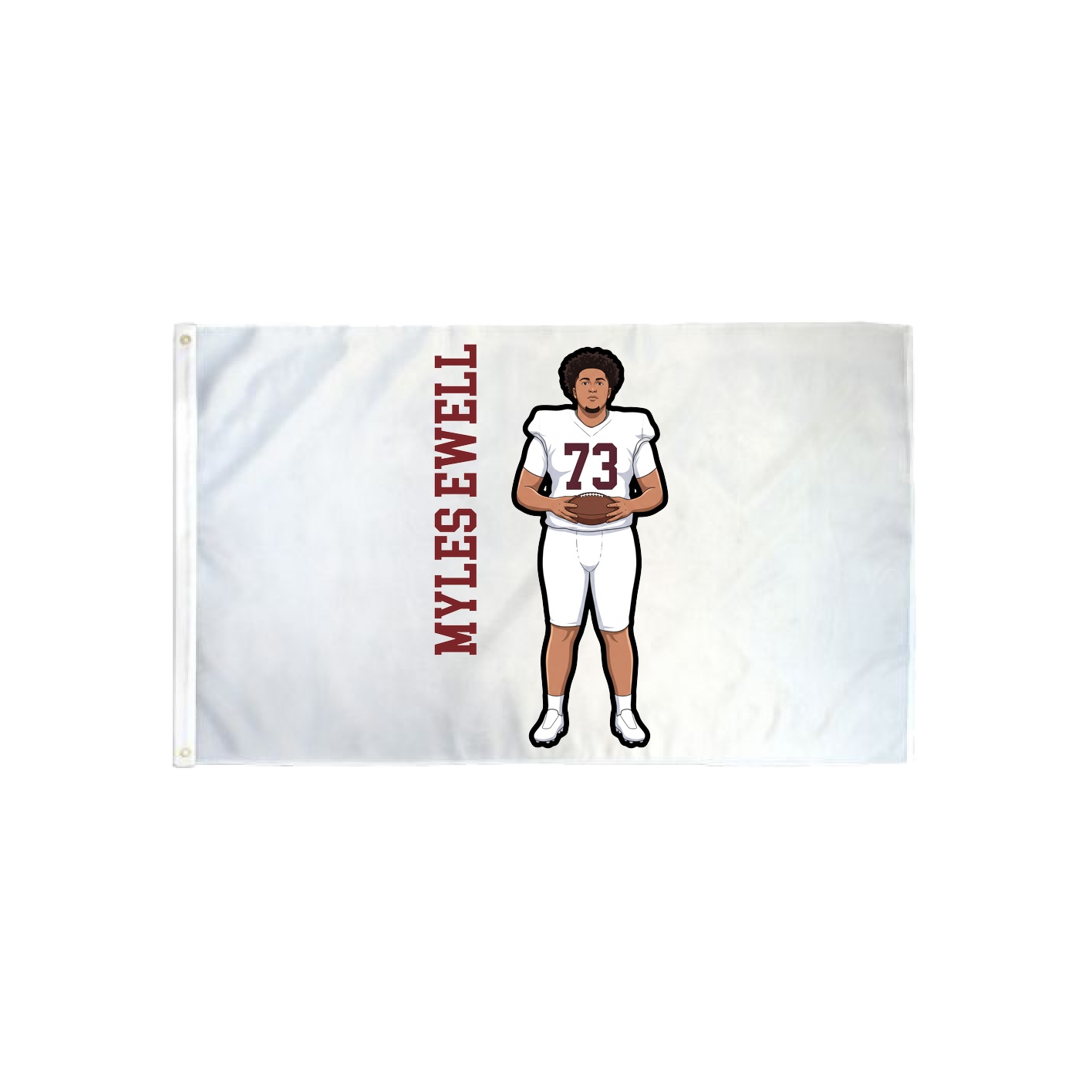 3x5 Flag — Name Vertical in Classic