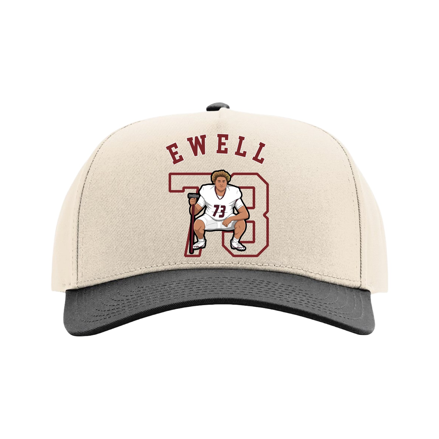 Full Fabric Five-Panel Champ Cap