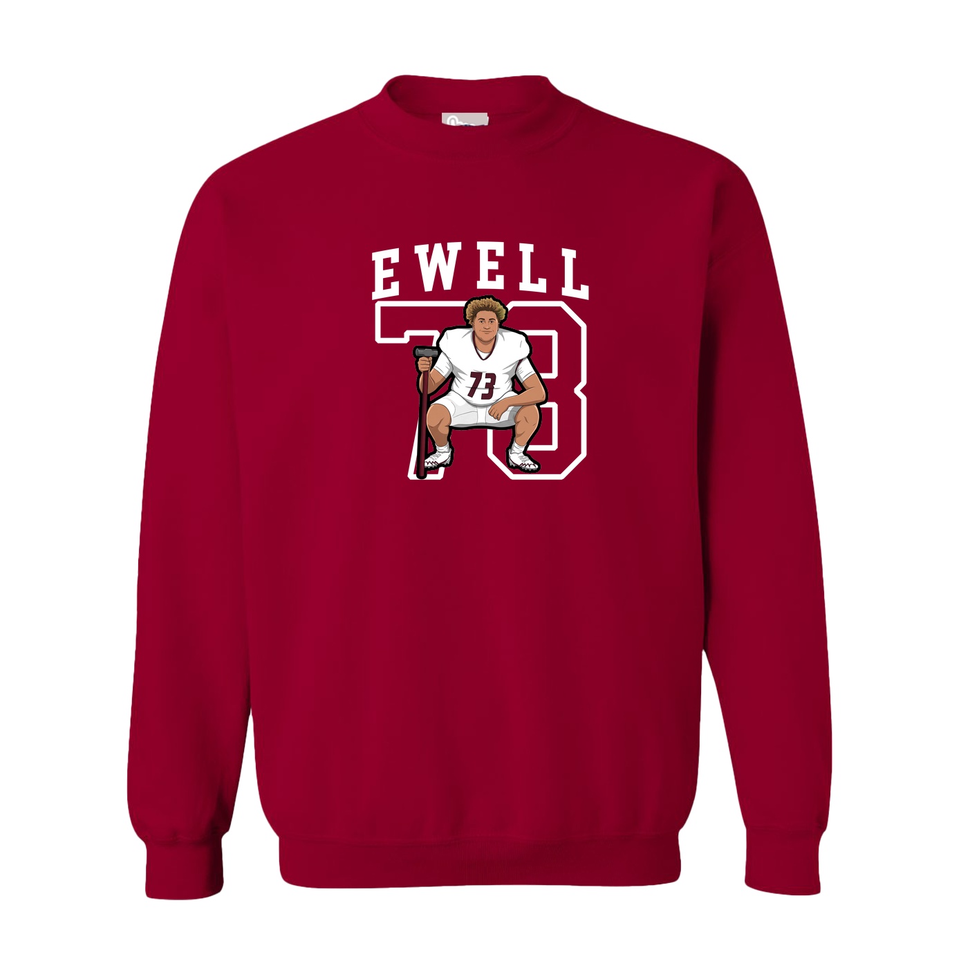 Fleece Crew — Shirsey in Cardinal