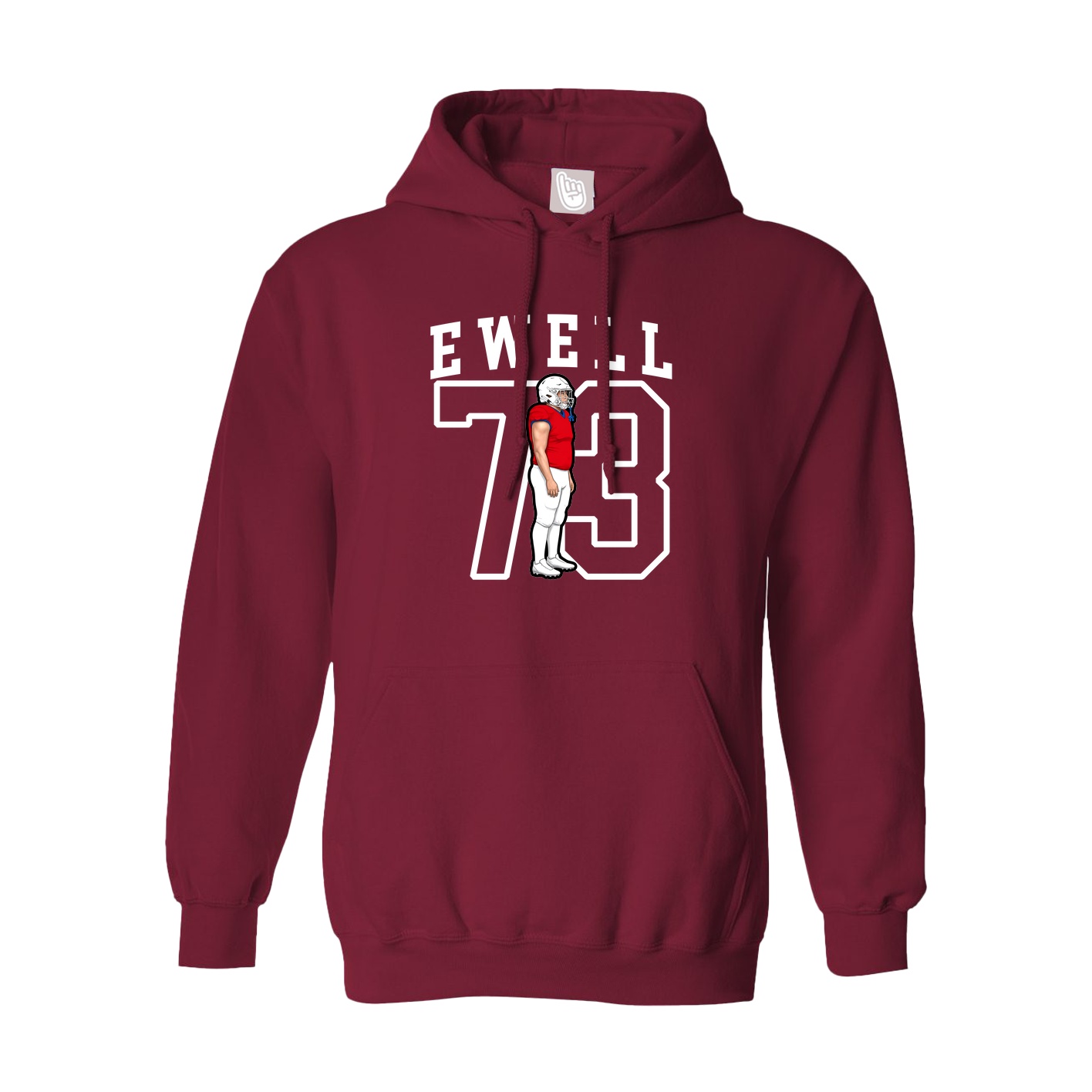 Hoodie — Shirsey in Cardinal