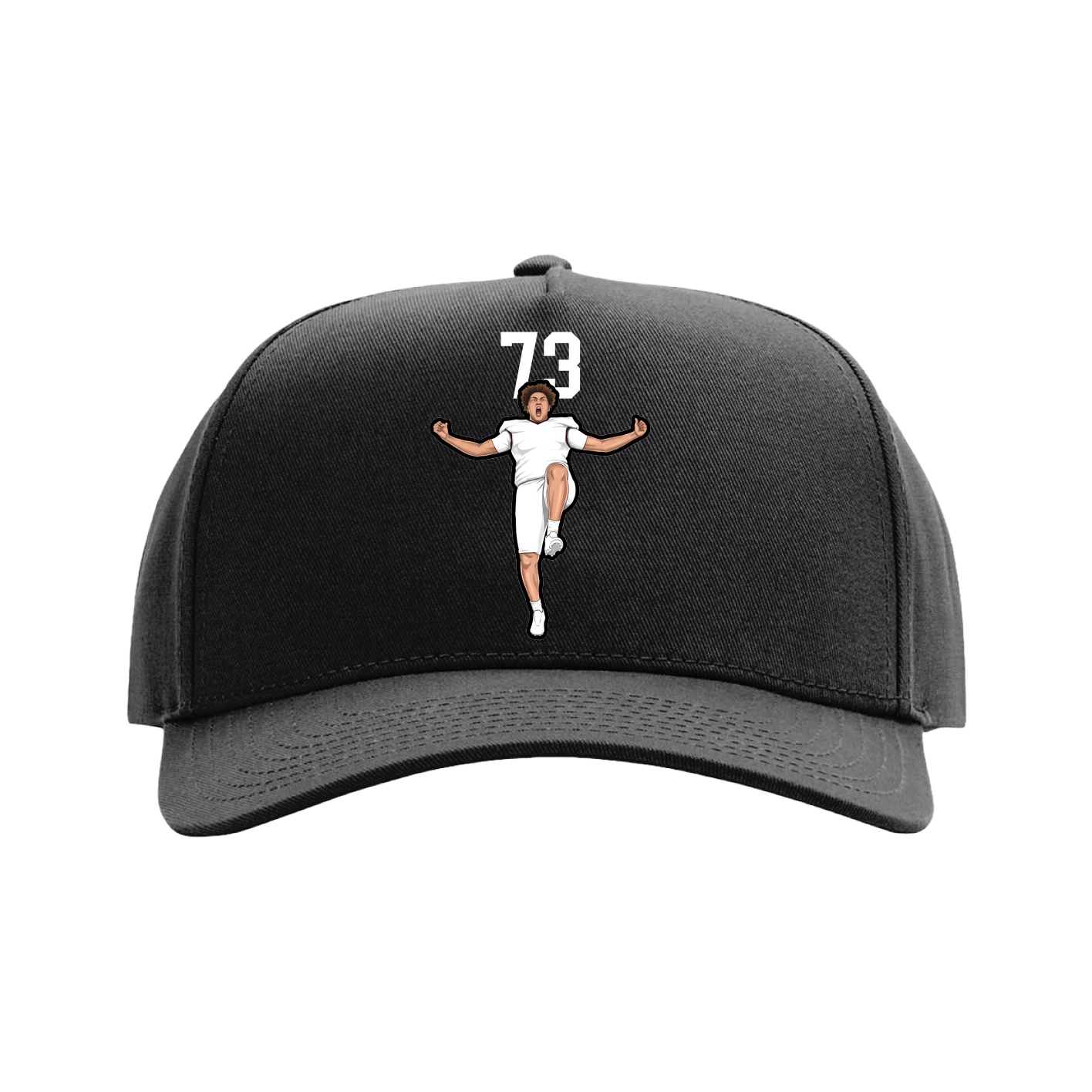 Full Fabric Five-Panel Champ Cap