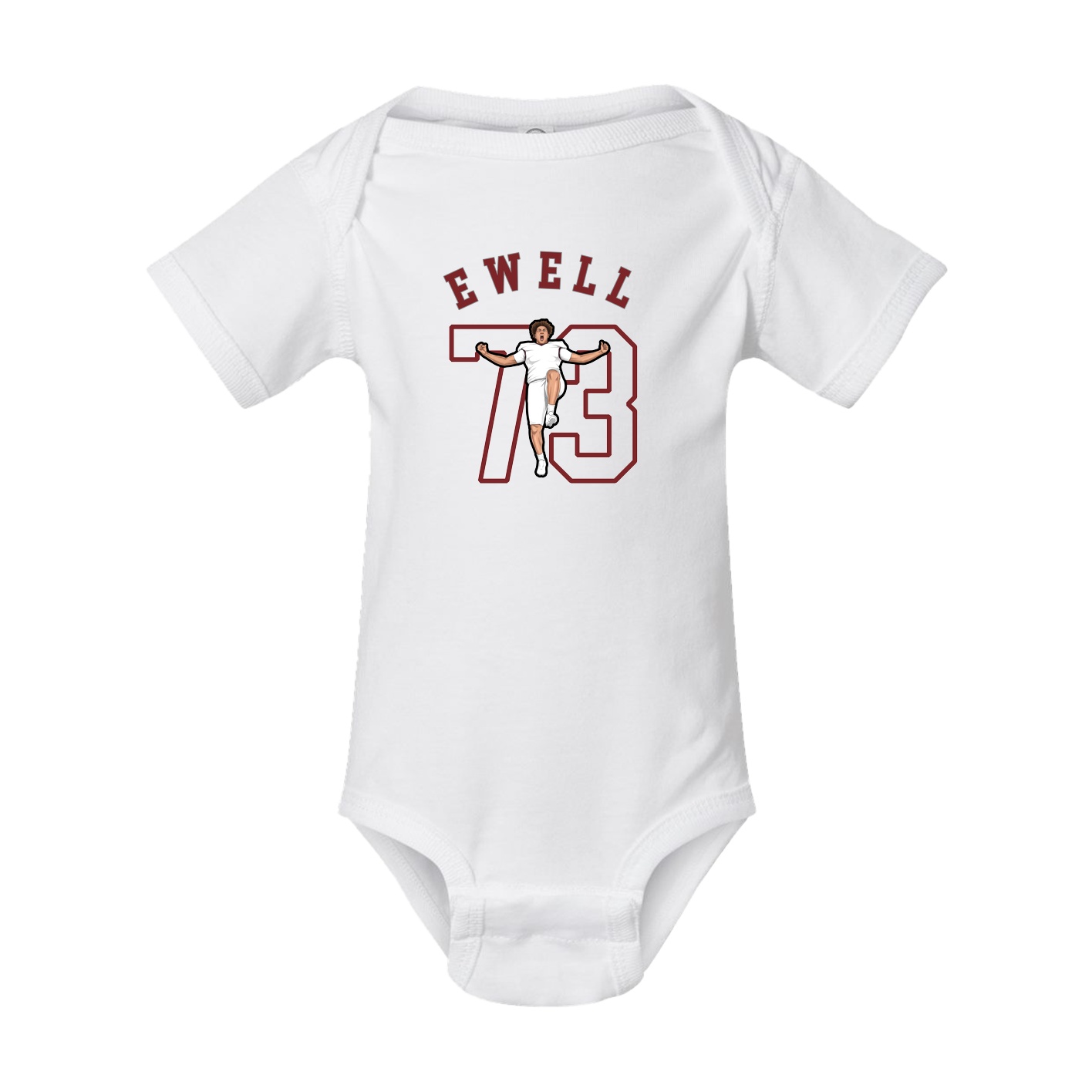Baby Onesie — Shirsey Arch in White