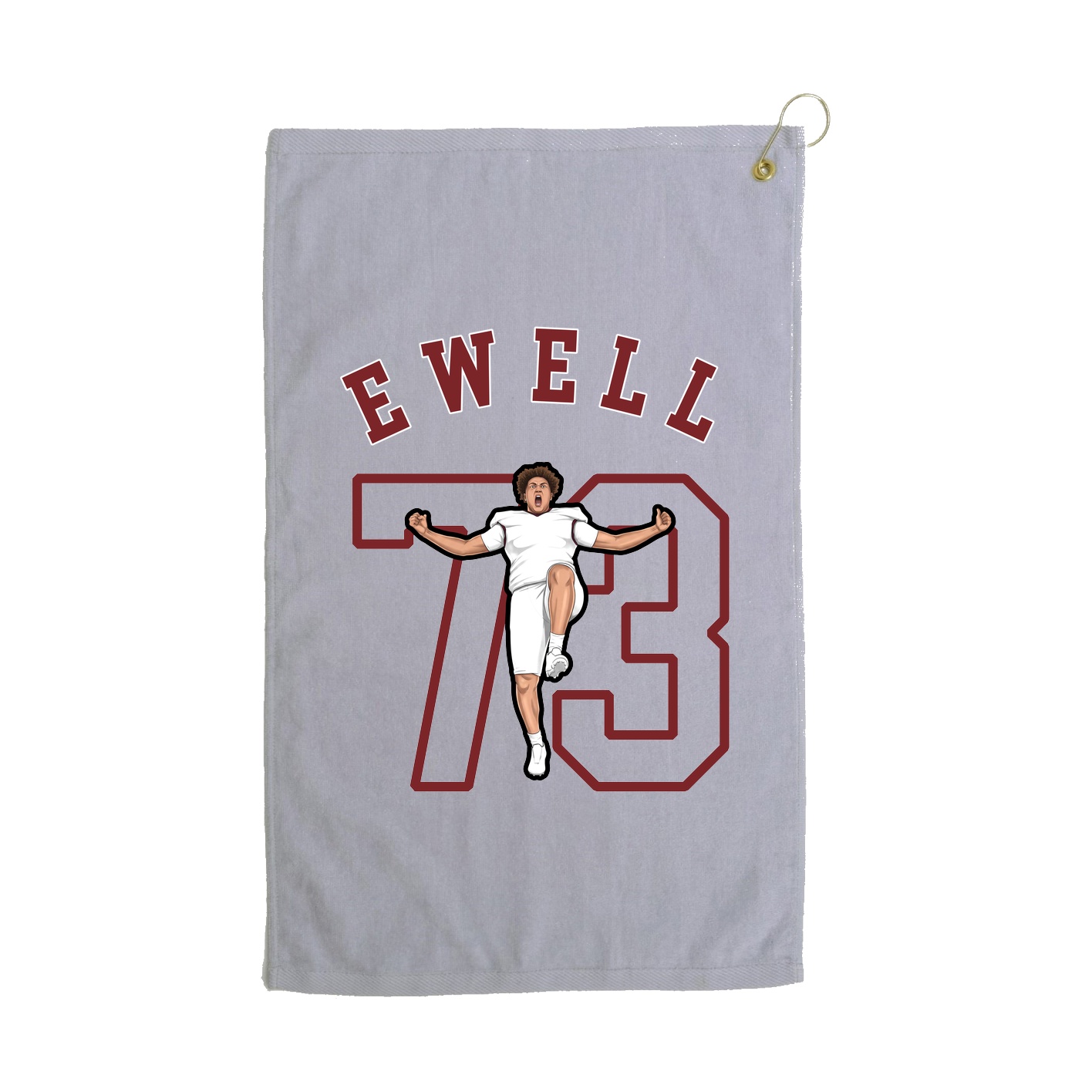 Golf Towel — Shirsey Arch in Grey