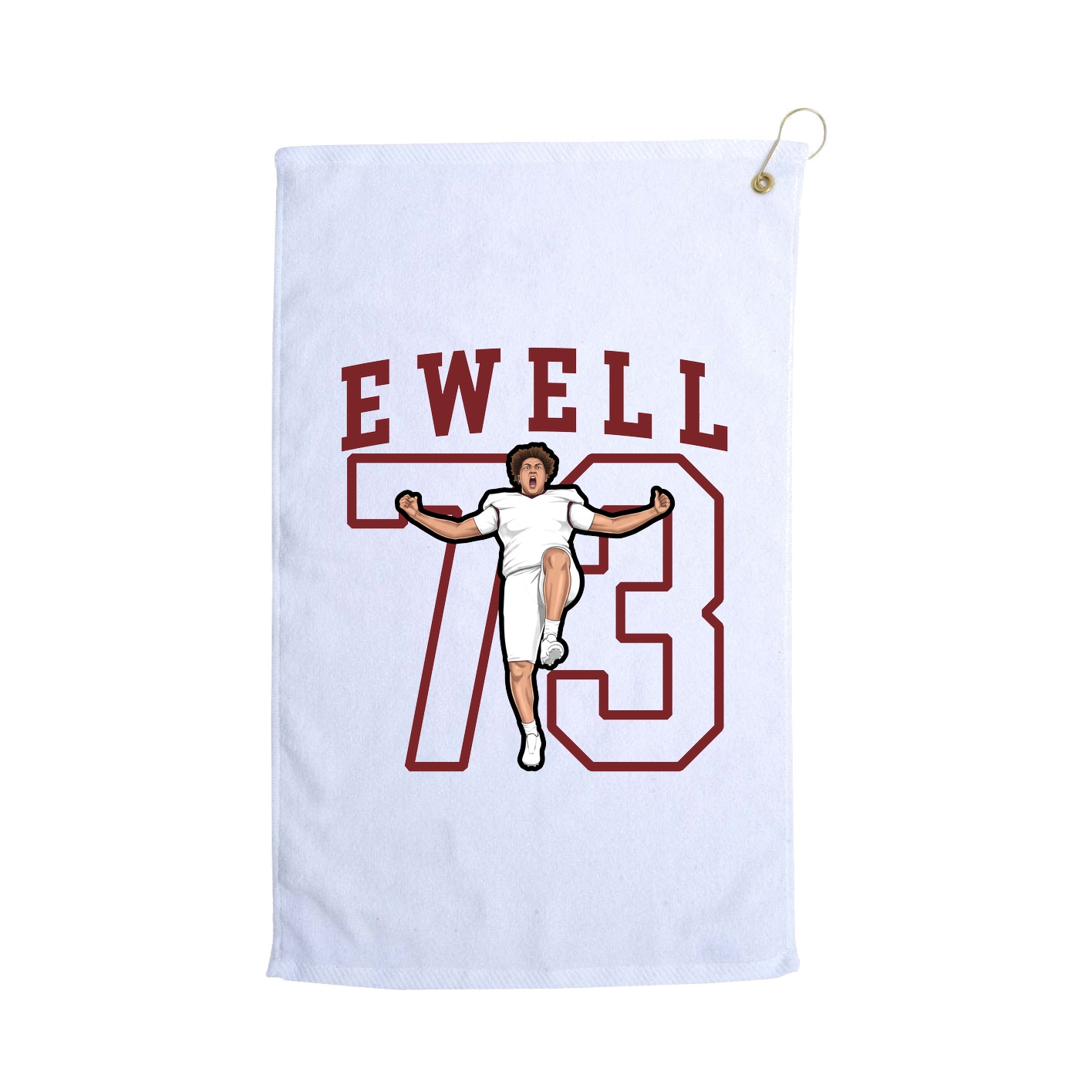 Golf Towel — Shirsey in White
