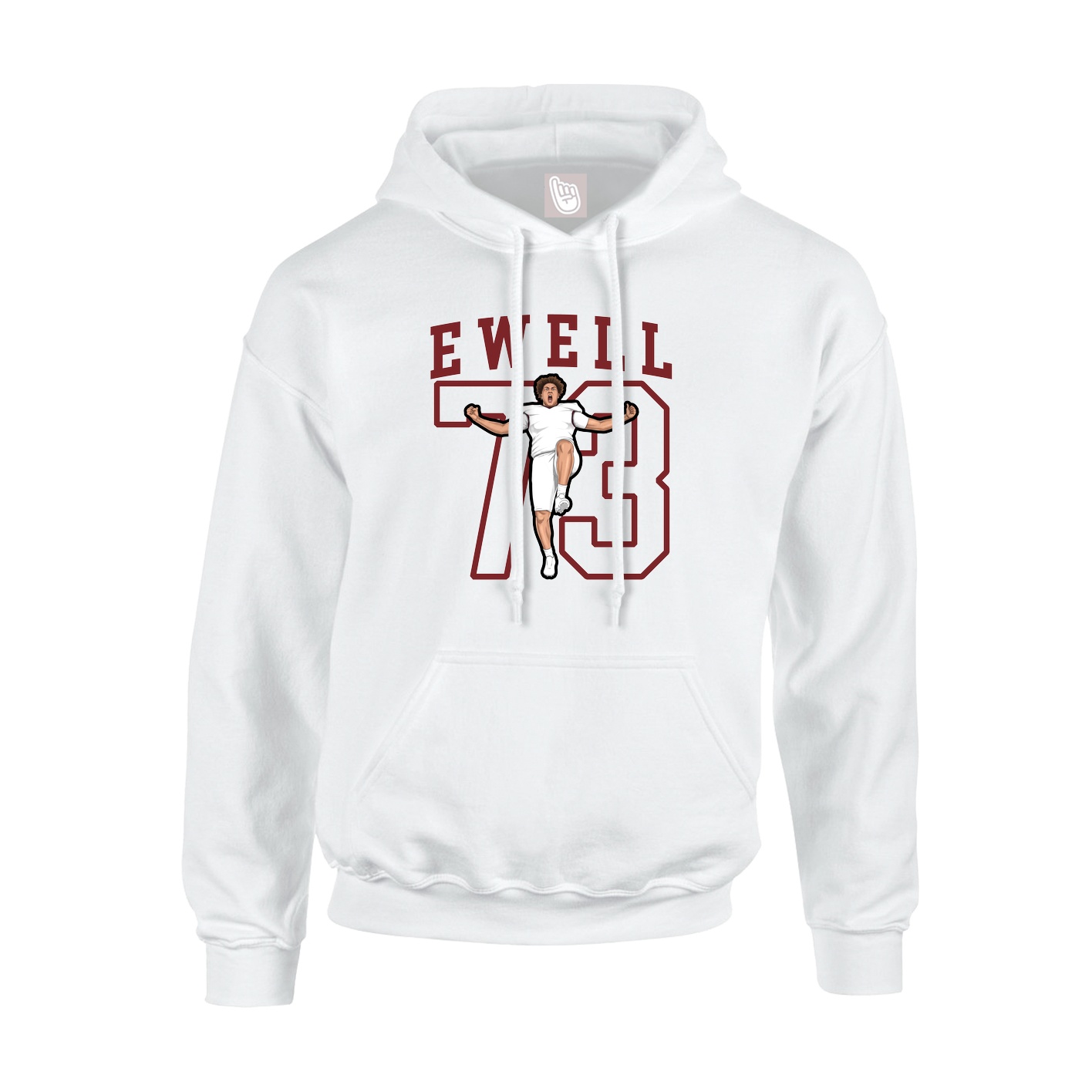 Youth Hoodie — Shirsey in White