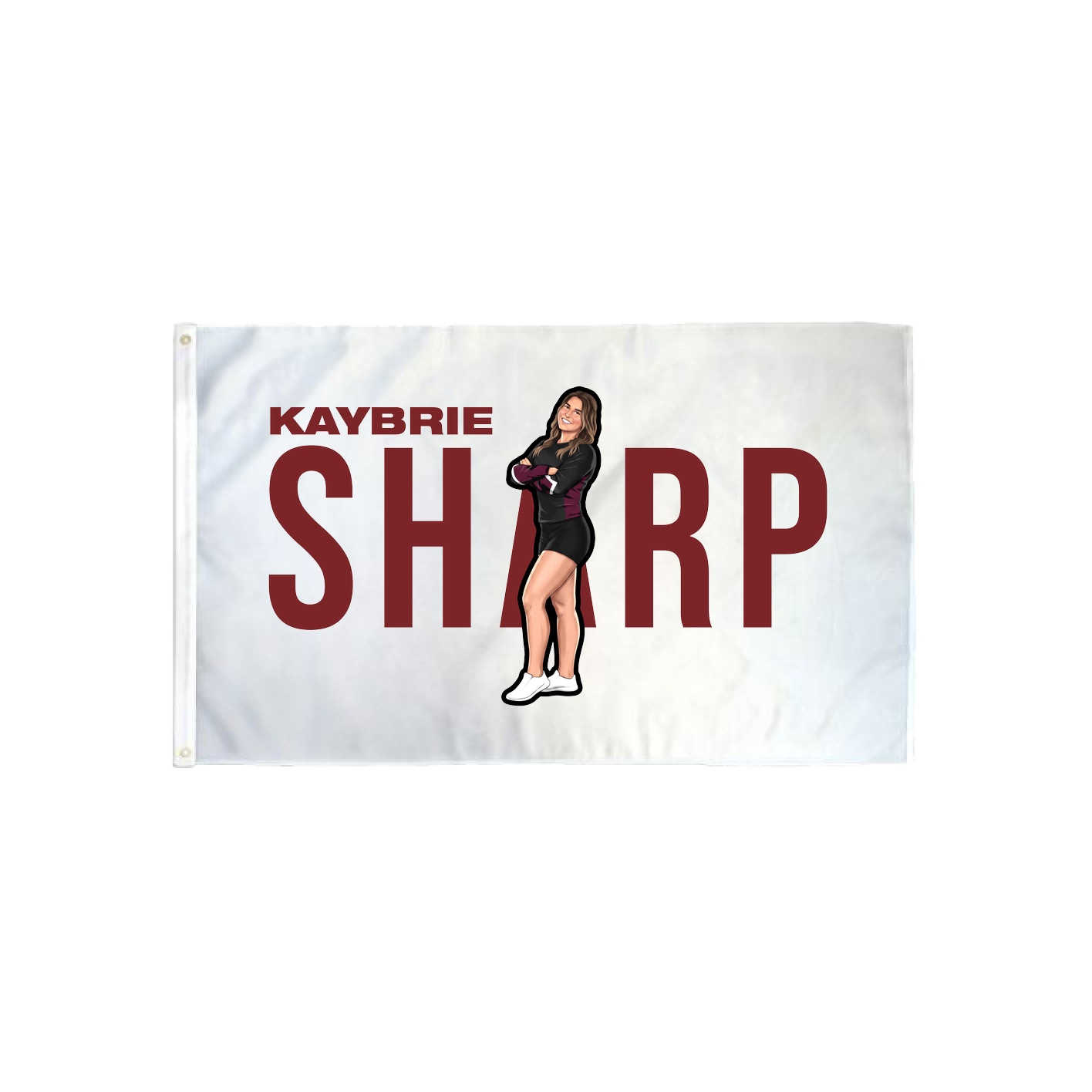 3x5 Flag — Player Name in Classic