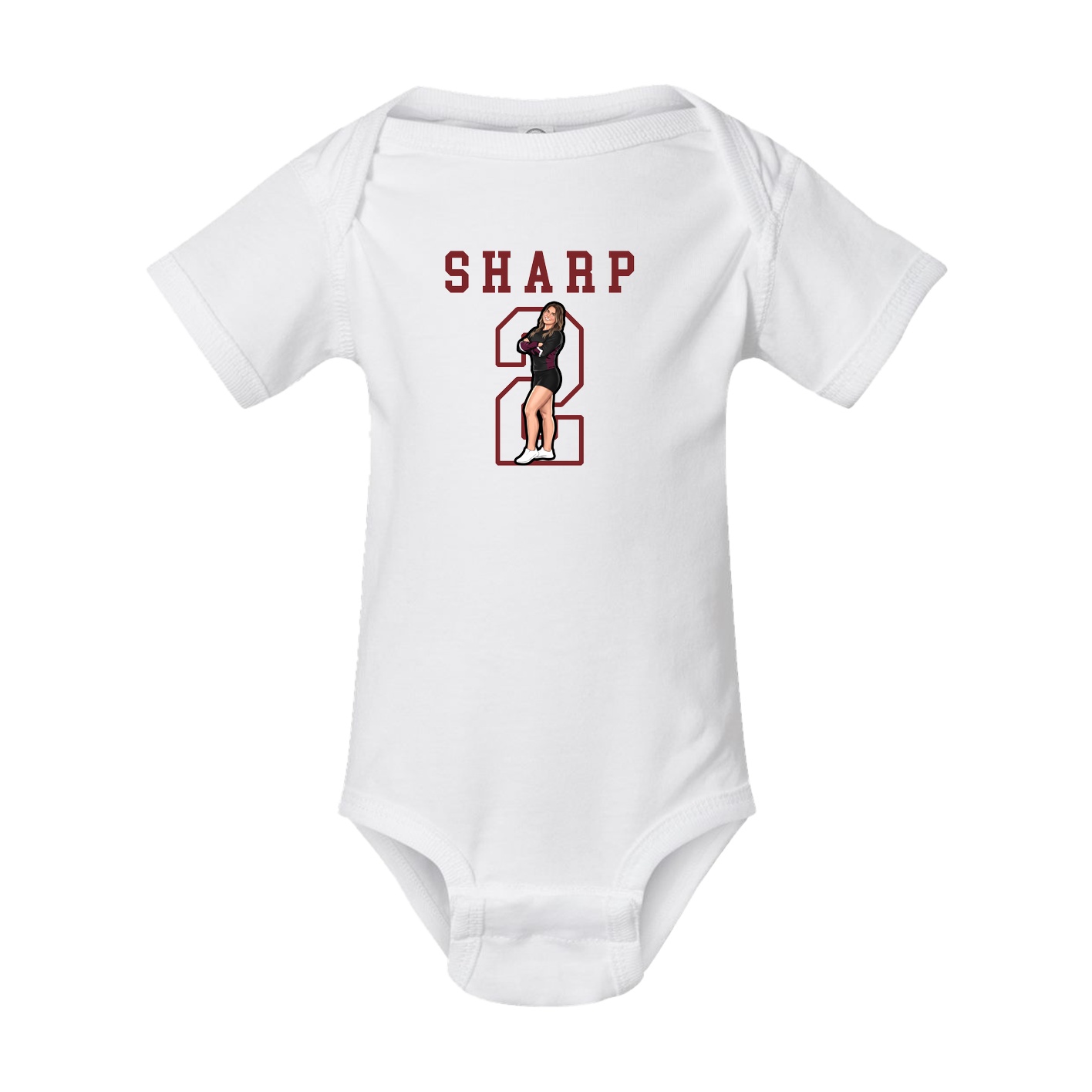 Baby Onesie — Shirsey in White