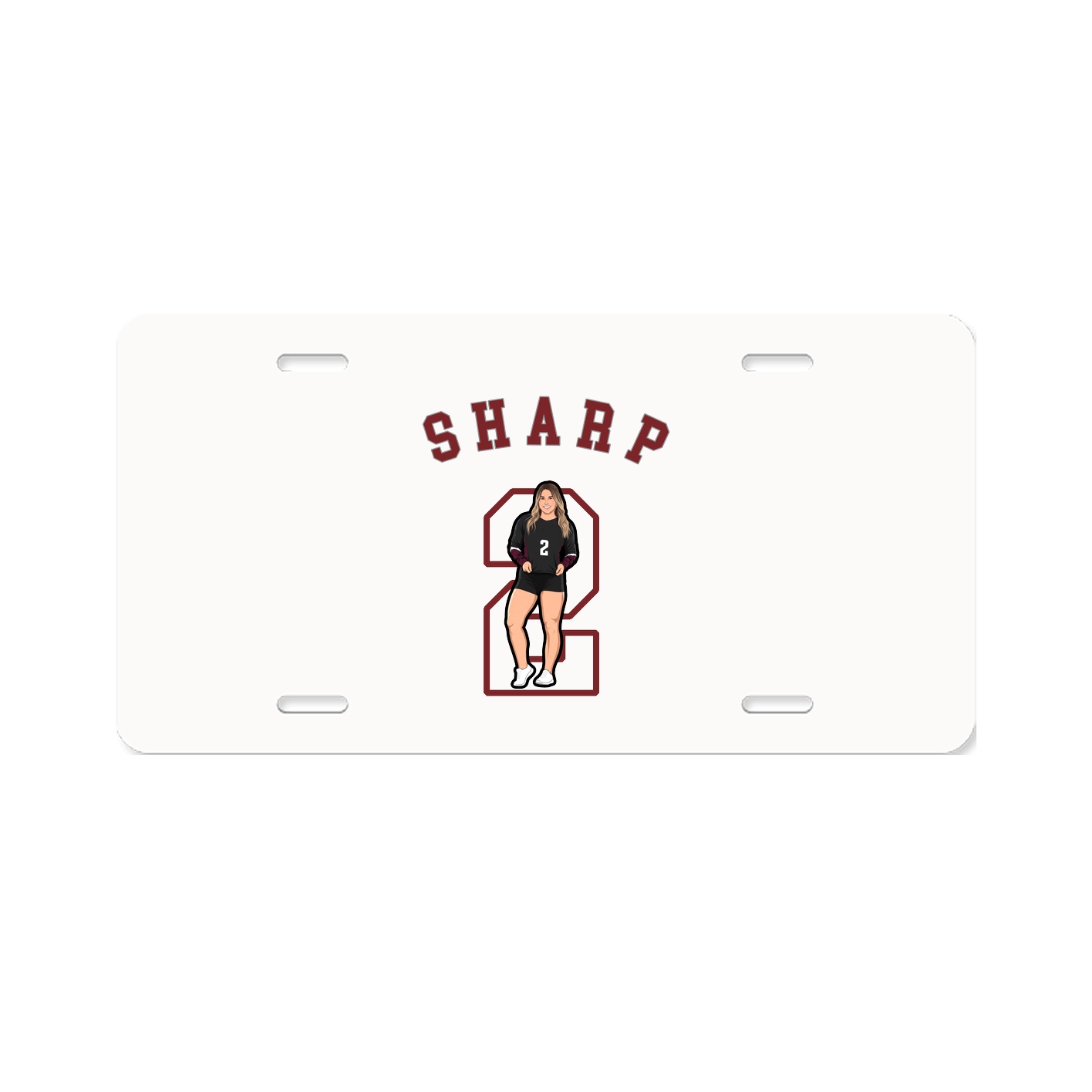 License Plate — Shirsey Arch in Classic