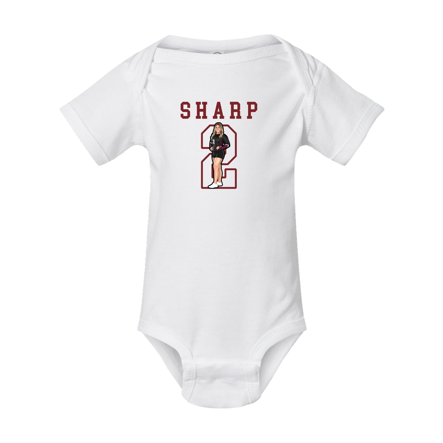 Baby Onesie — Shirsey in White