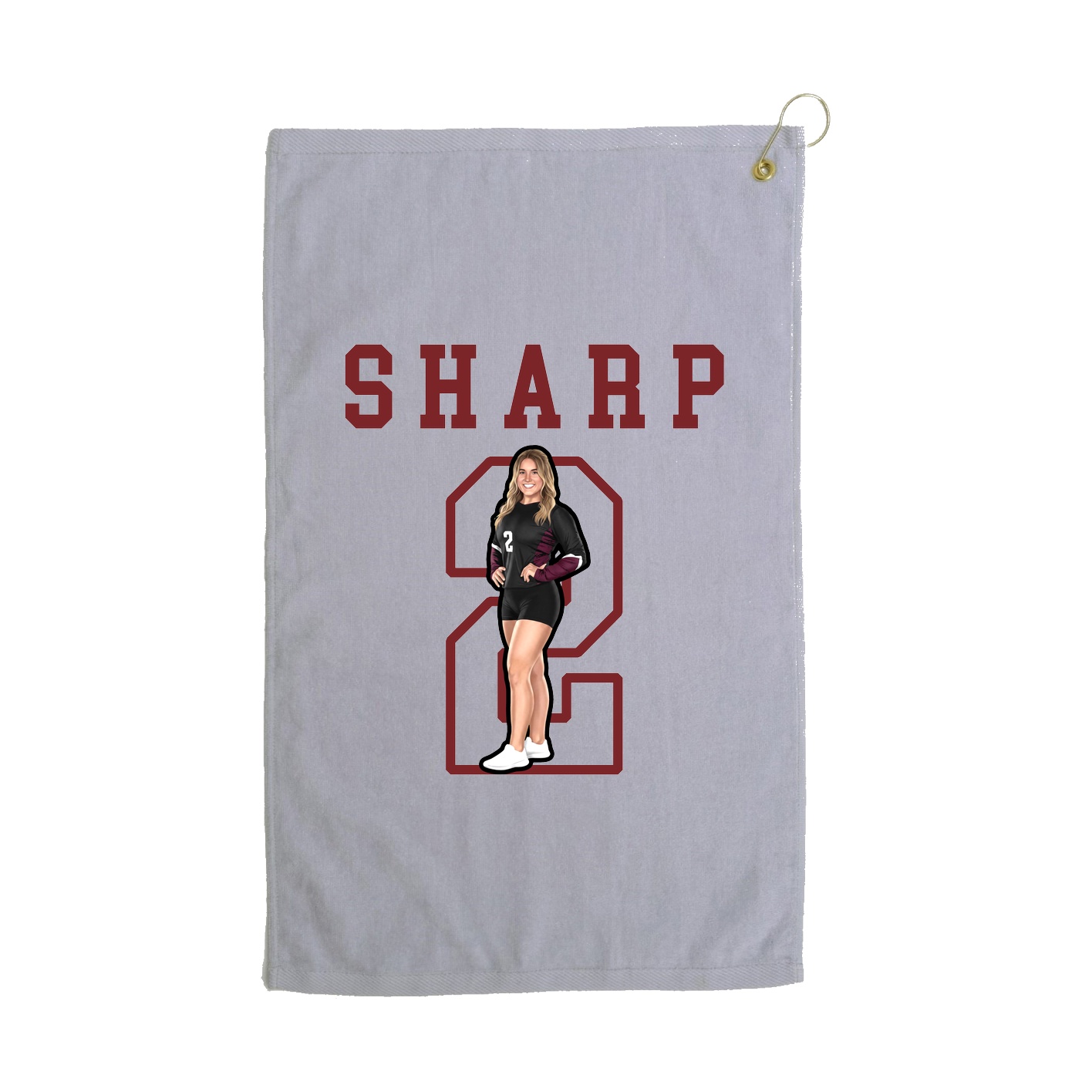 Golf Towel — Shirsey in Grey
