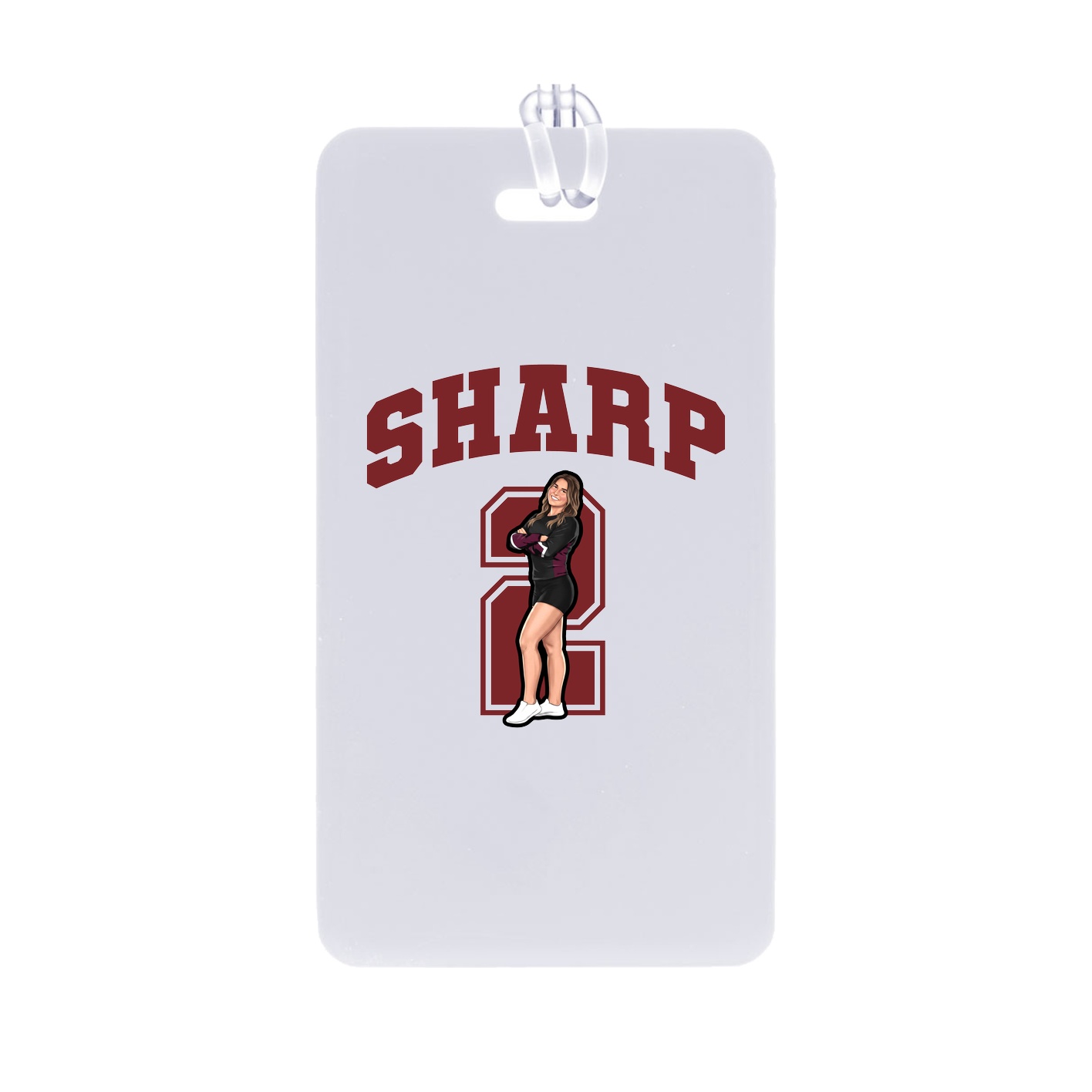 Bag Tag — Number in Classic