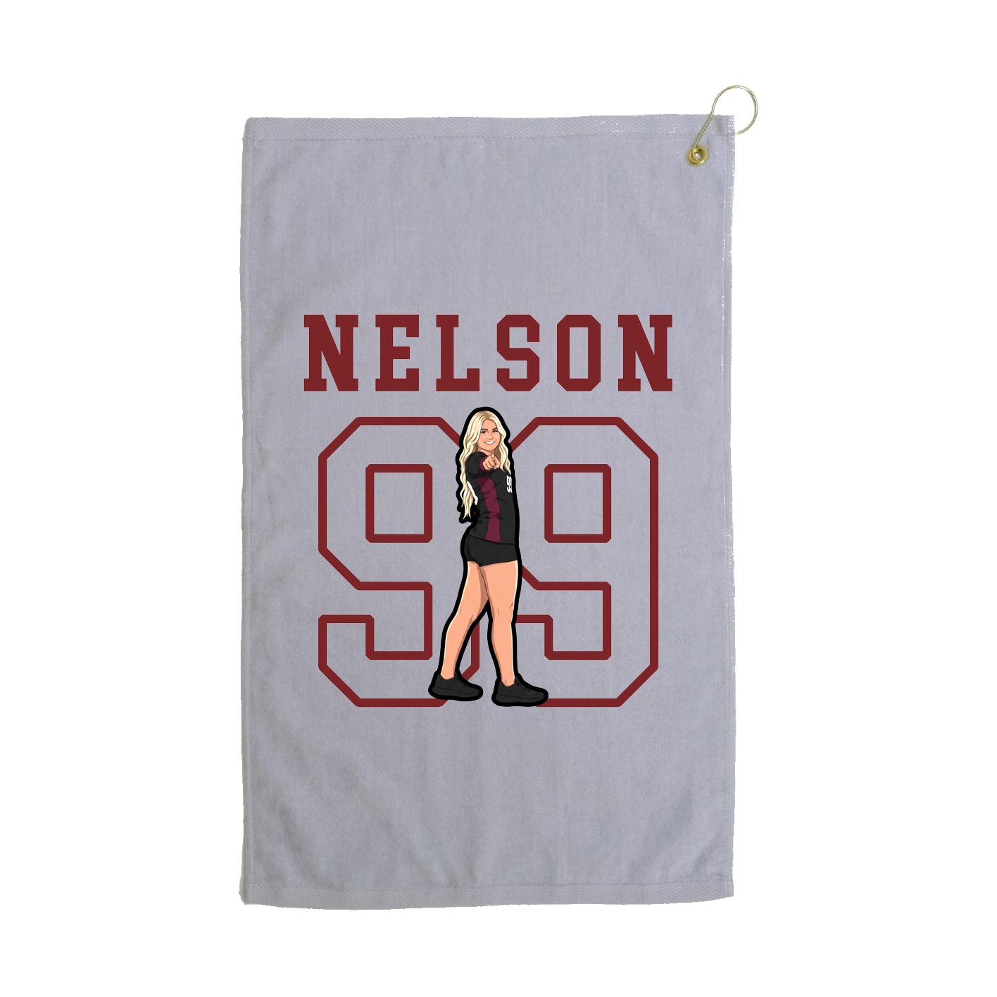 Golf Towel — Shirsey in Grey