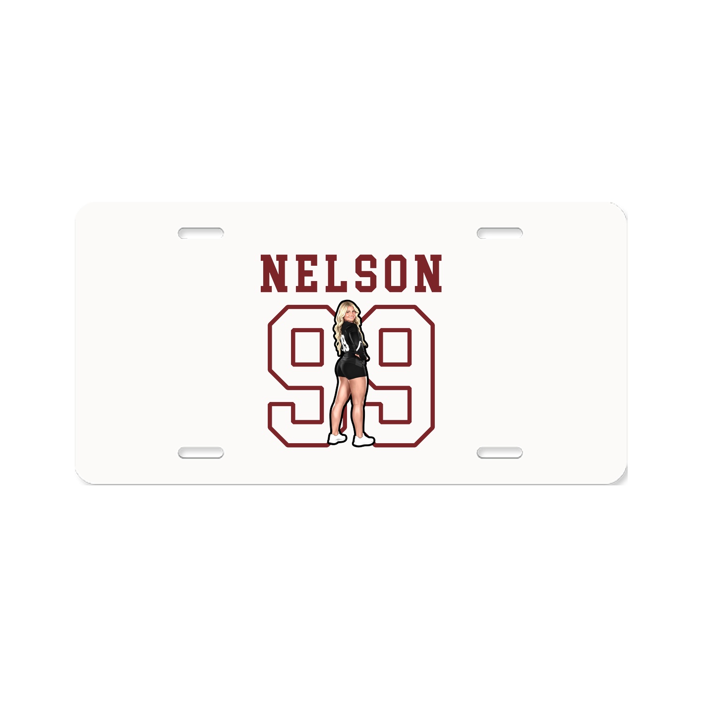 License Plate — Shirsey in Classic