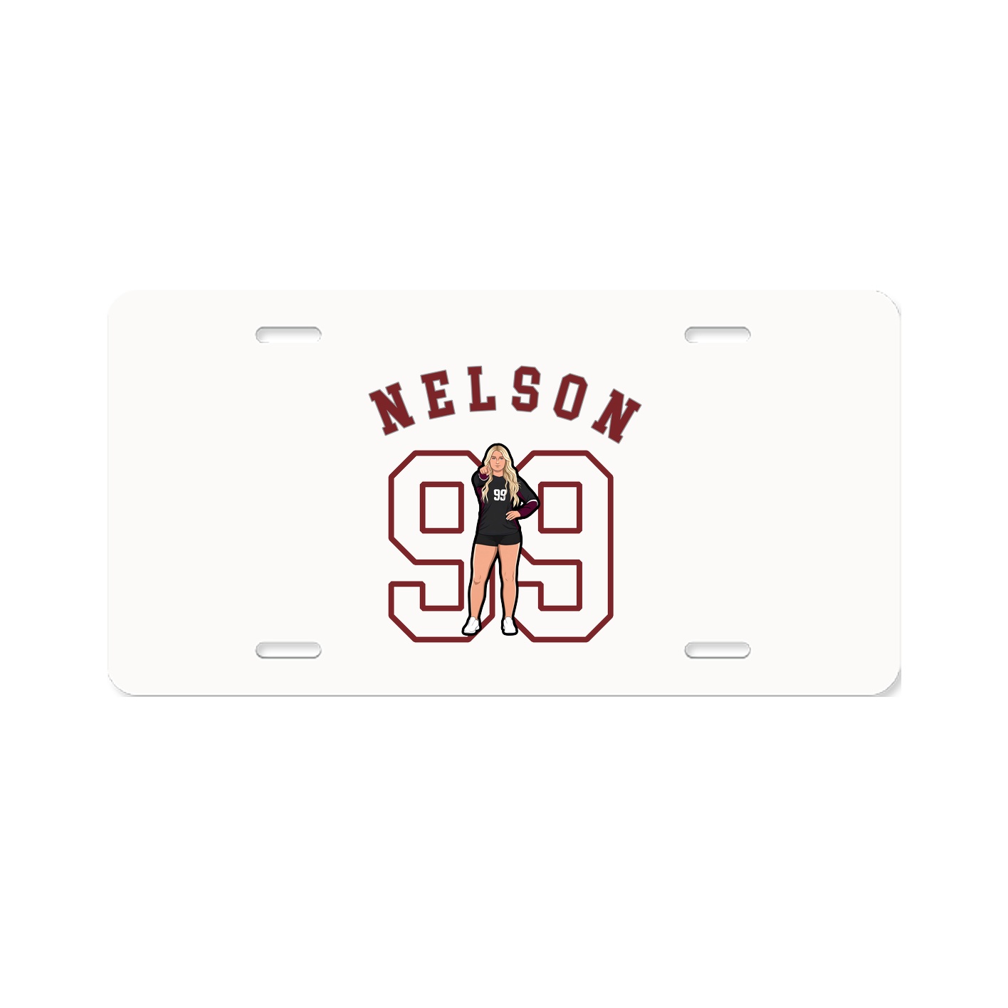 License Plate — Shirsey Arch in Classic