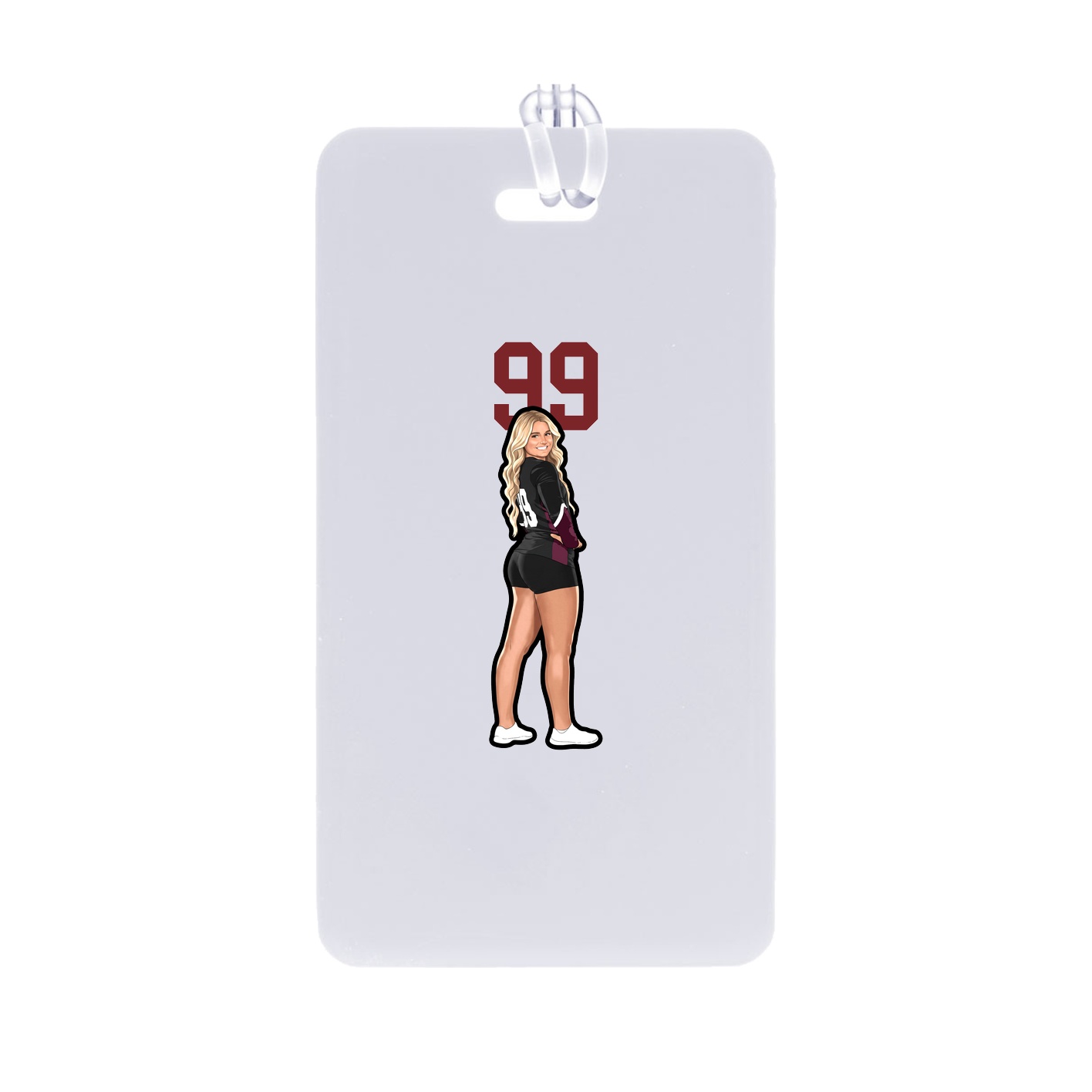 Bag Tag — Number Top in Classic