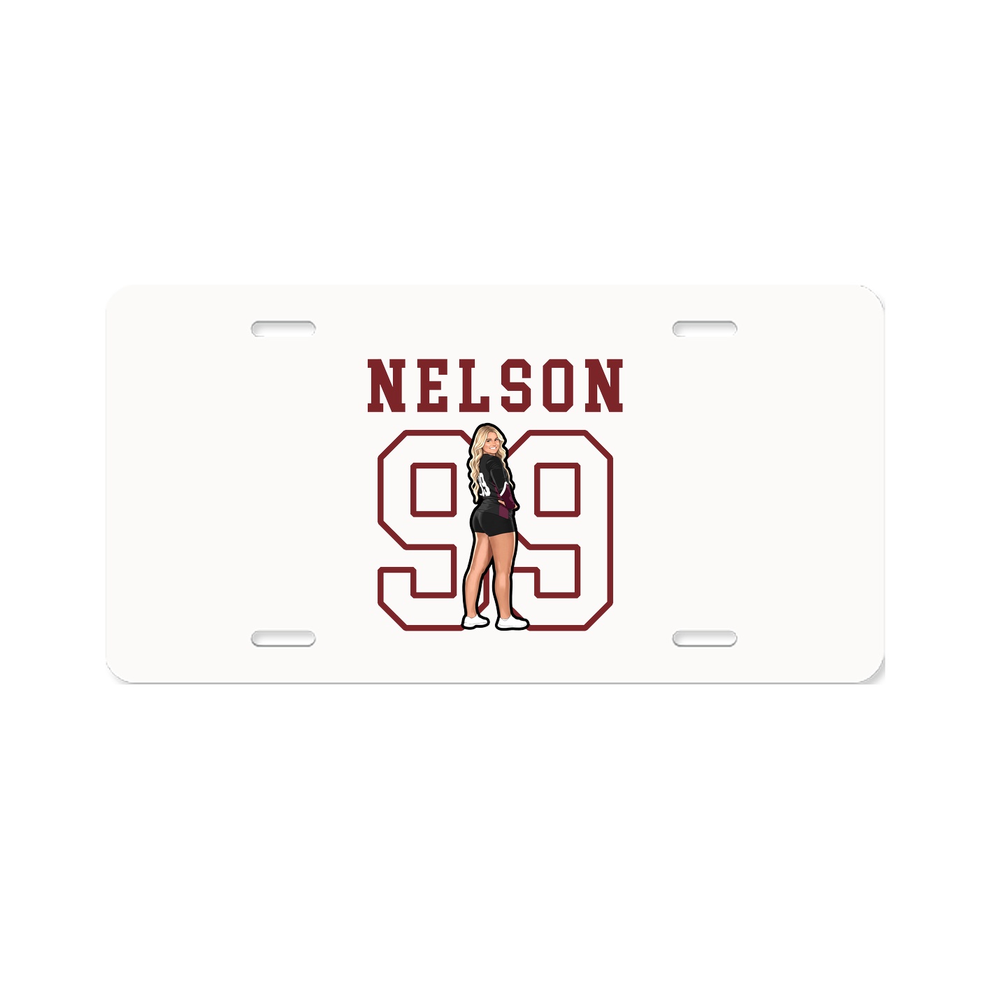 License Plate — Shirsey in Classic