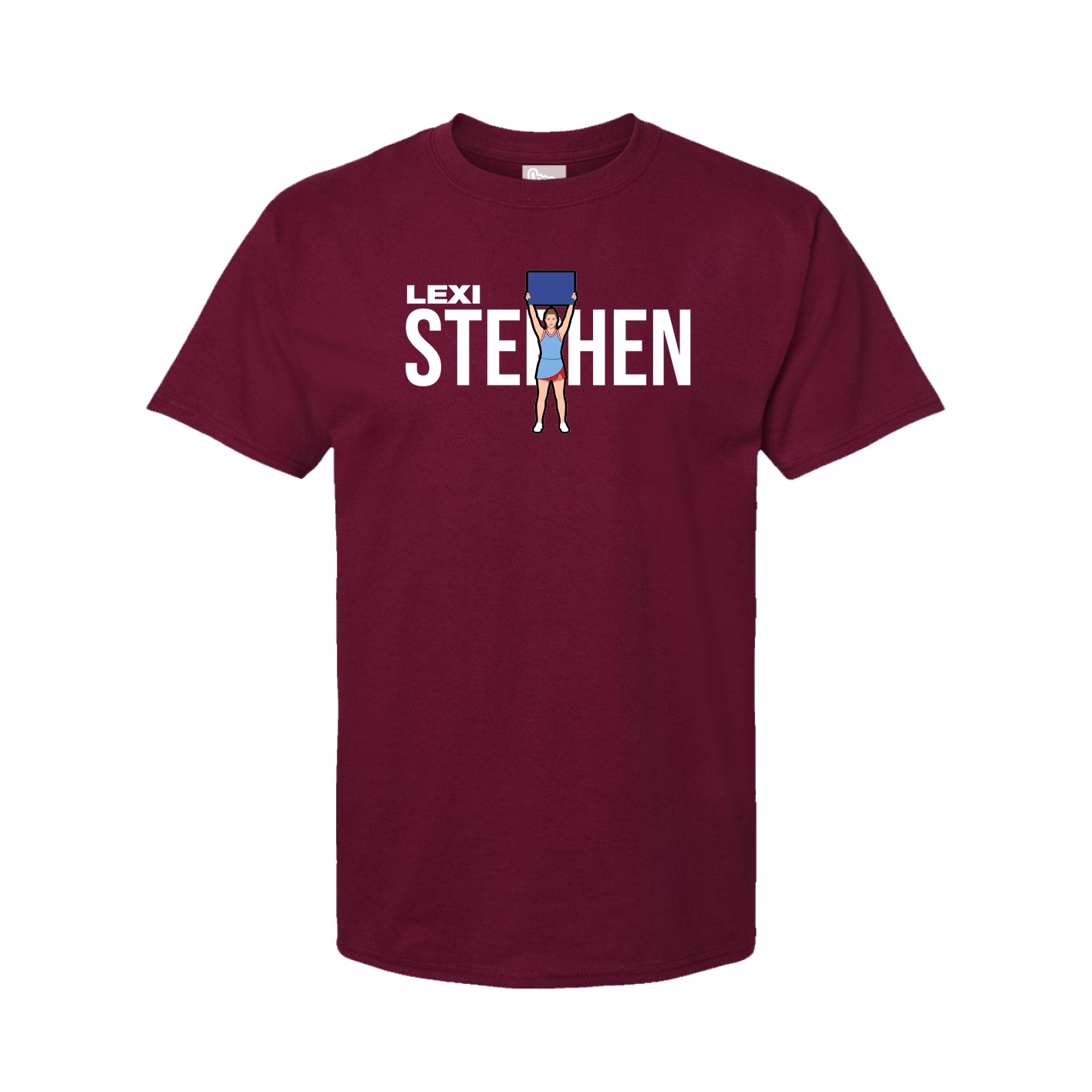 Tee — Player Name in Cardinal