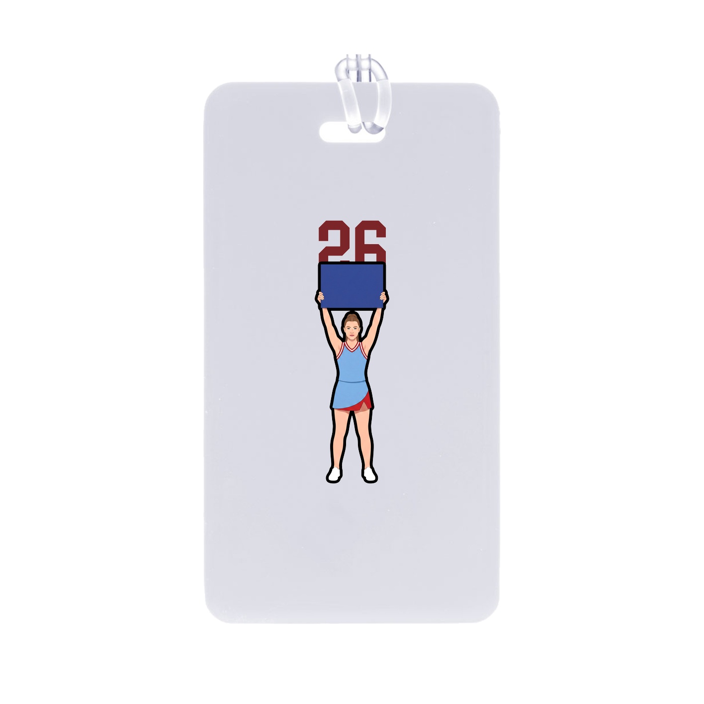 Bag Tag — Number Top in Classic