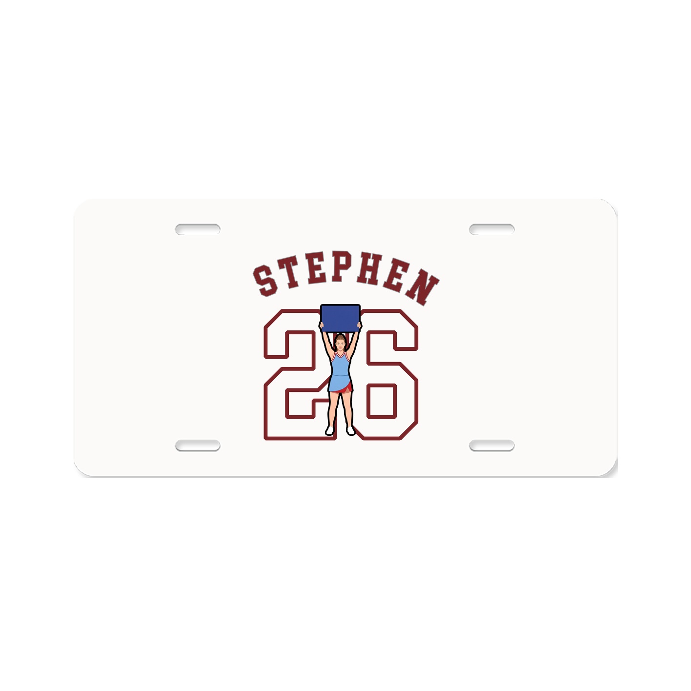 License Plate — Shirsey Arch in Classic